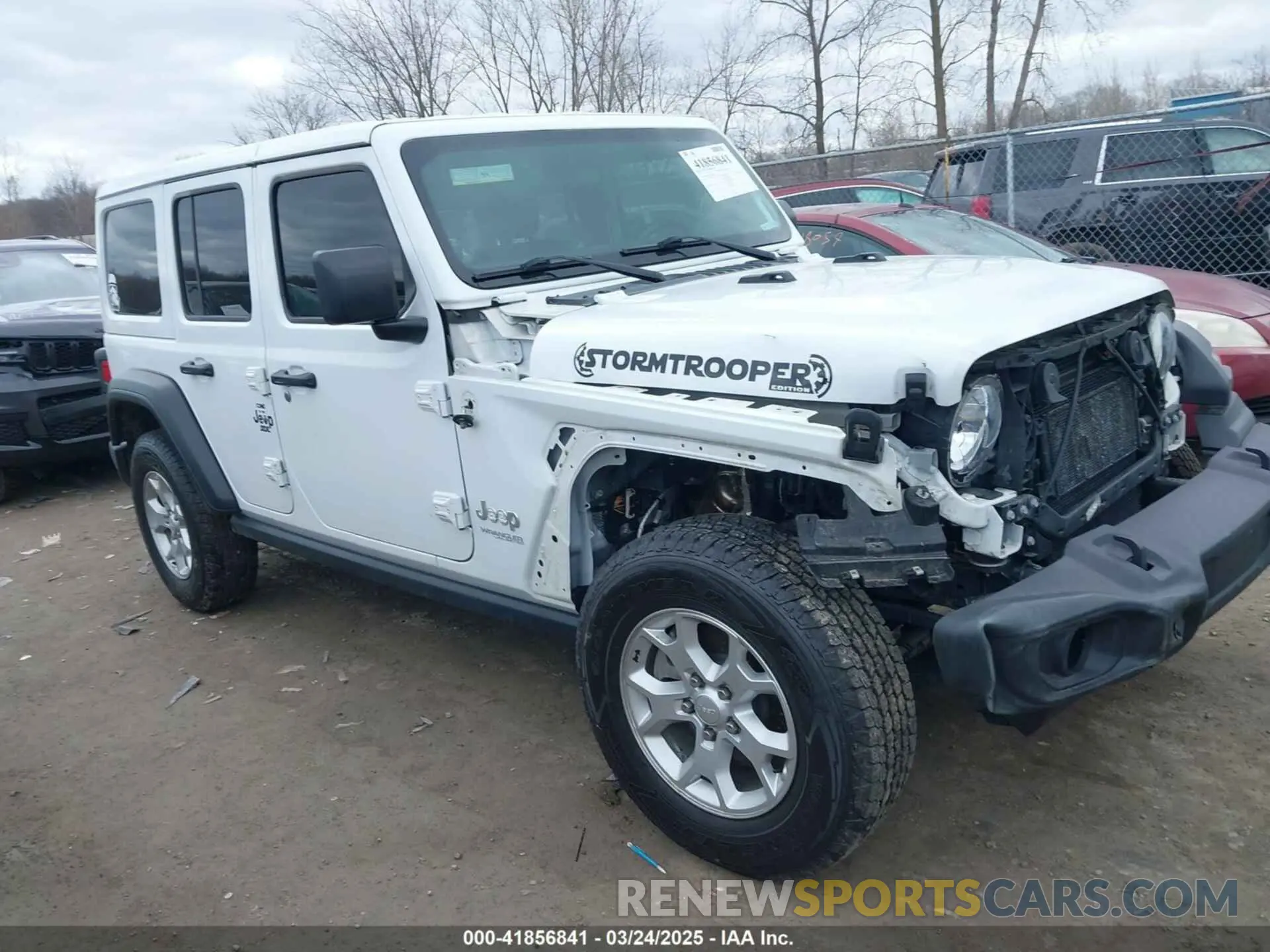 14 fotografías del automóvil dañado 1C4HJXDG8MW596171 JEEP WRANGLER UNLIMITED 2021