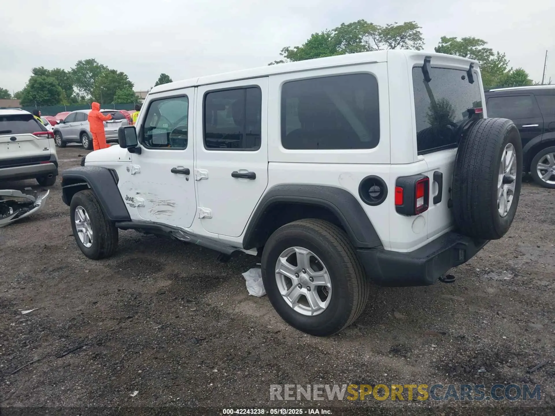 3 fotografías del automóvil dañado 1C4HJXDG9MW582361 JEEP WRANGLER UNLIMITED 2021