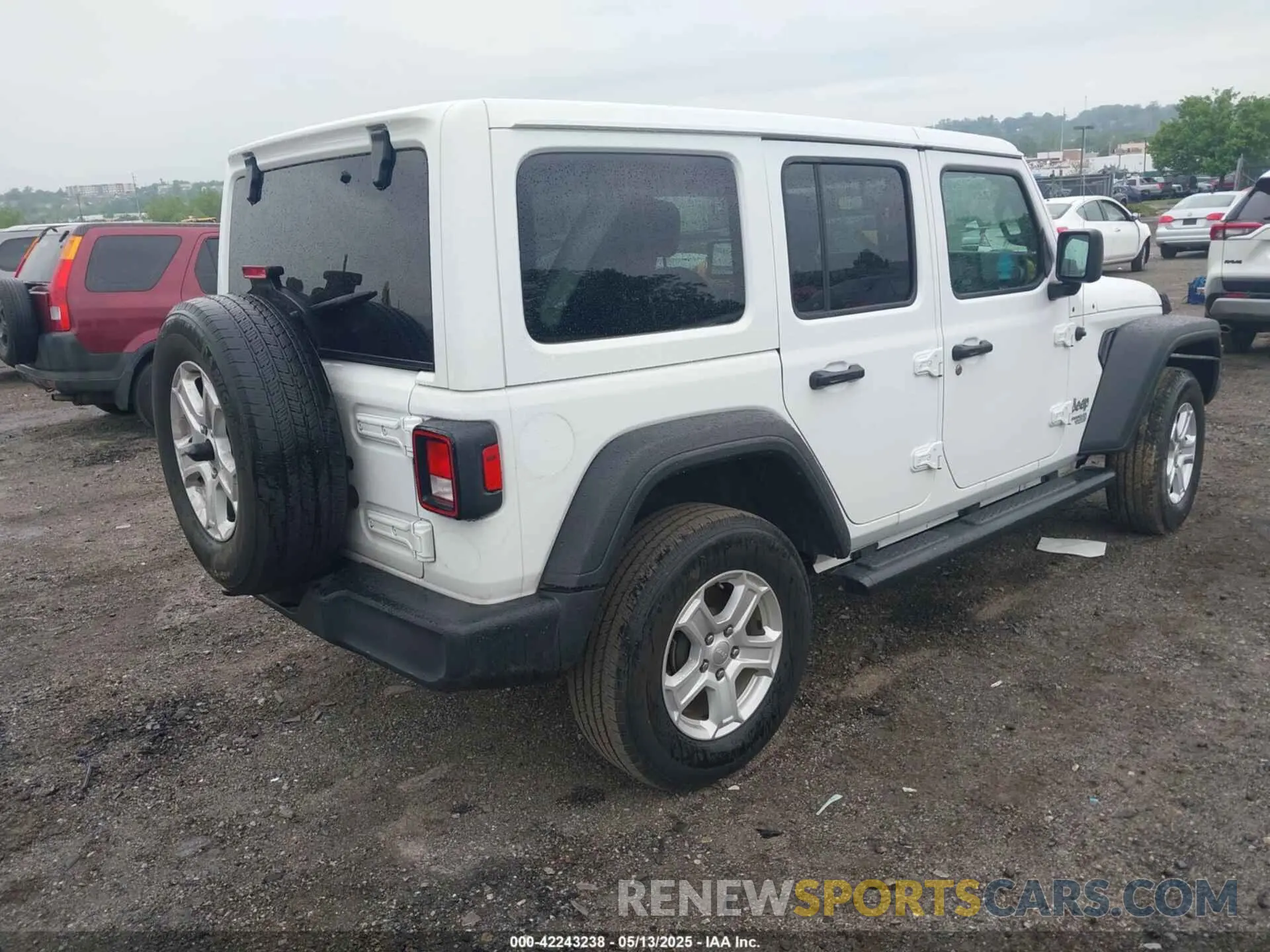 4 fotografías del automóvil dañado 1C4HJXDG9MW582361 JEEP WRANGLER UNLIMITED 2021