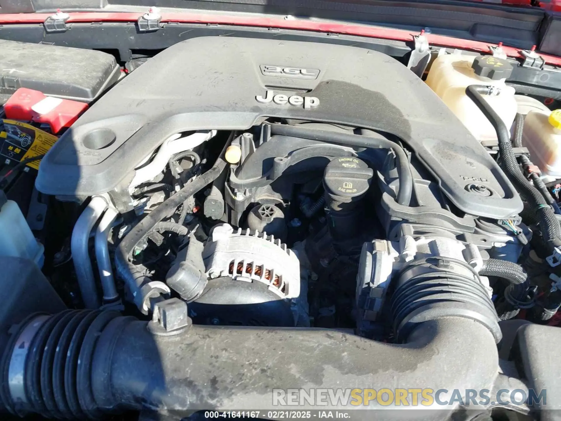 10 fotografías del automóvil dañado 1C4HJXDG9MW754873 JEEP WRANGLER UNLIMITED 2021