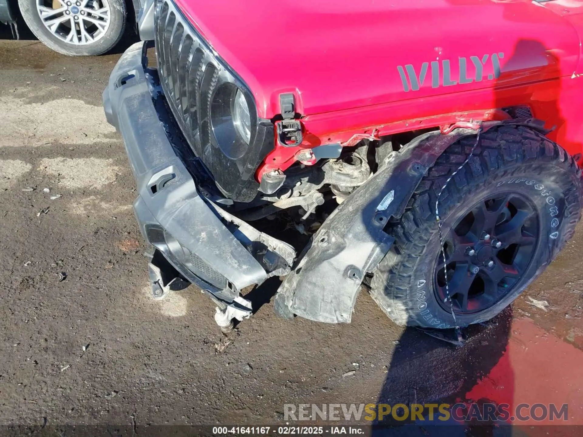 6 fotografías del automóvil dañado 1C4HJXDG9MW754873 JEEP WRANGLER UNLIMITED 2021