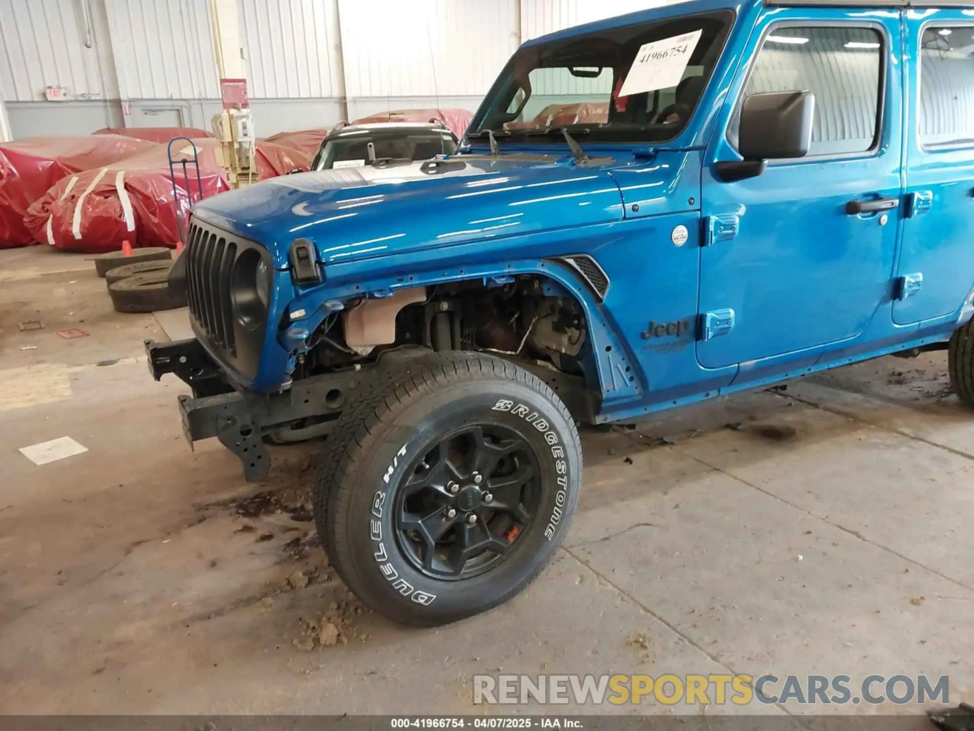 19 fotografías del automóvil dañado 1C4HJXDG9MW797013 JEEP WRANGLER UNLIMITED 2021