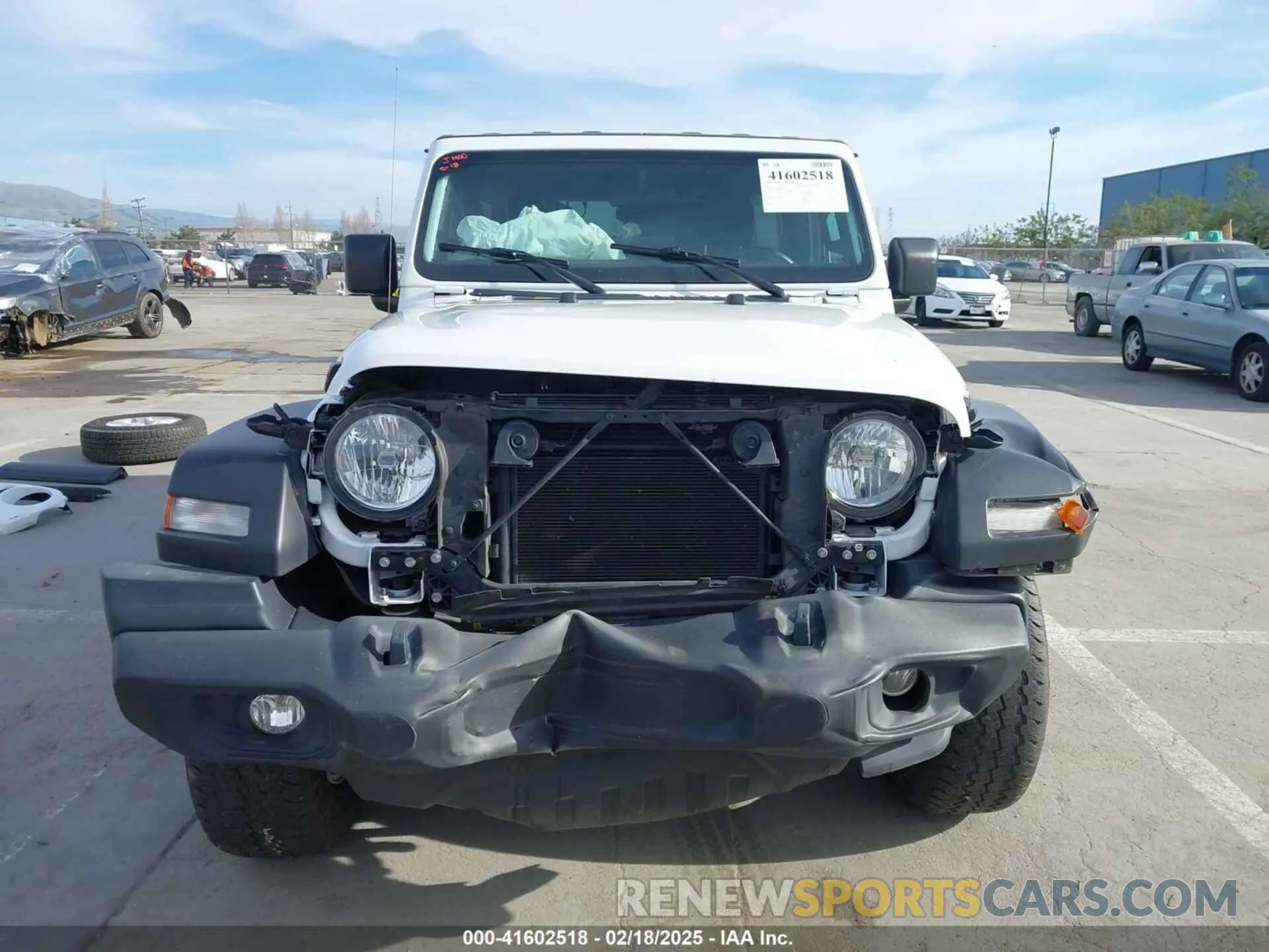 13 fotografías del automóvil dañado 1C4HJXDG9MW829362 JEEP WRANGLER UNLIMITED 2021