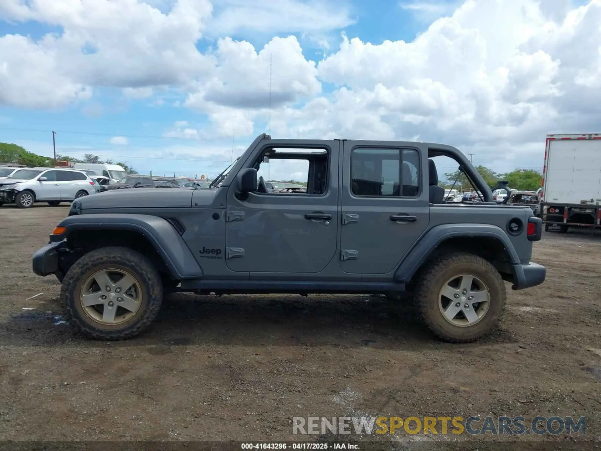 14 fotografías del automóvil dañado 1C4HJXDGXMW763324 JEEP WRANGLER UNLIMITED 2021