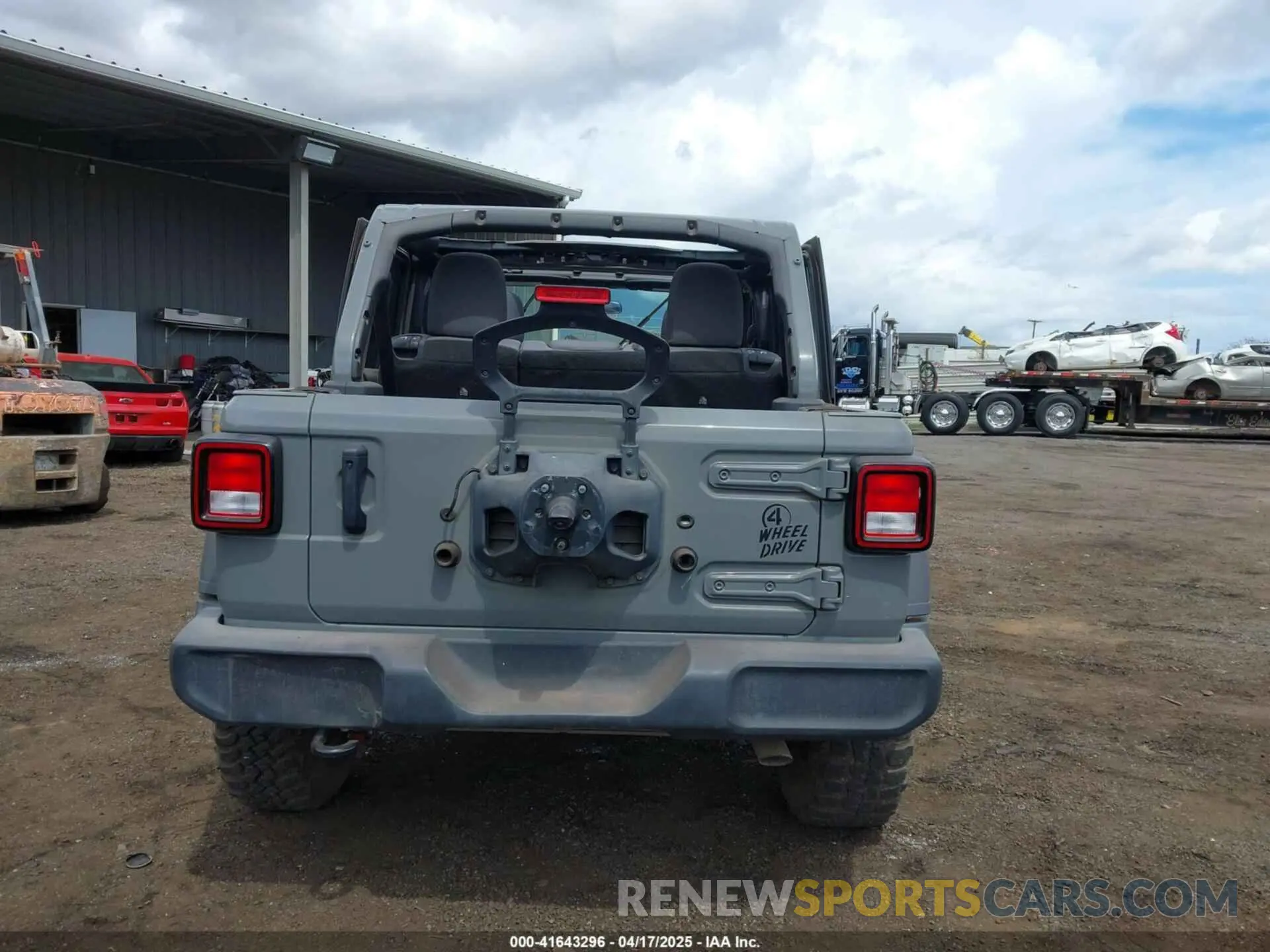 16 fotografías del automóvil dañado 1C4HJXDGXMW763324 JEEP WRANGLER UNLIMITED 2021