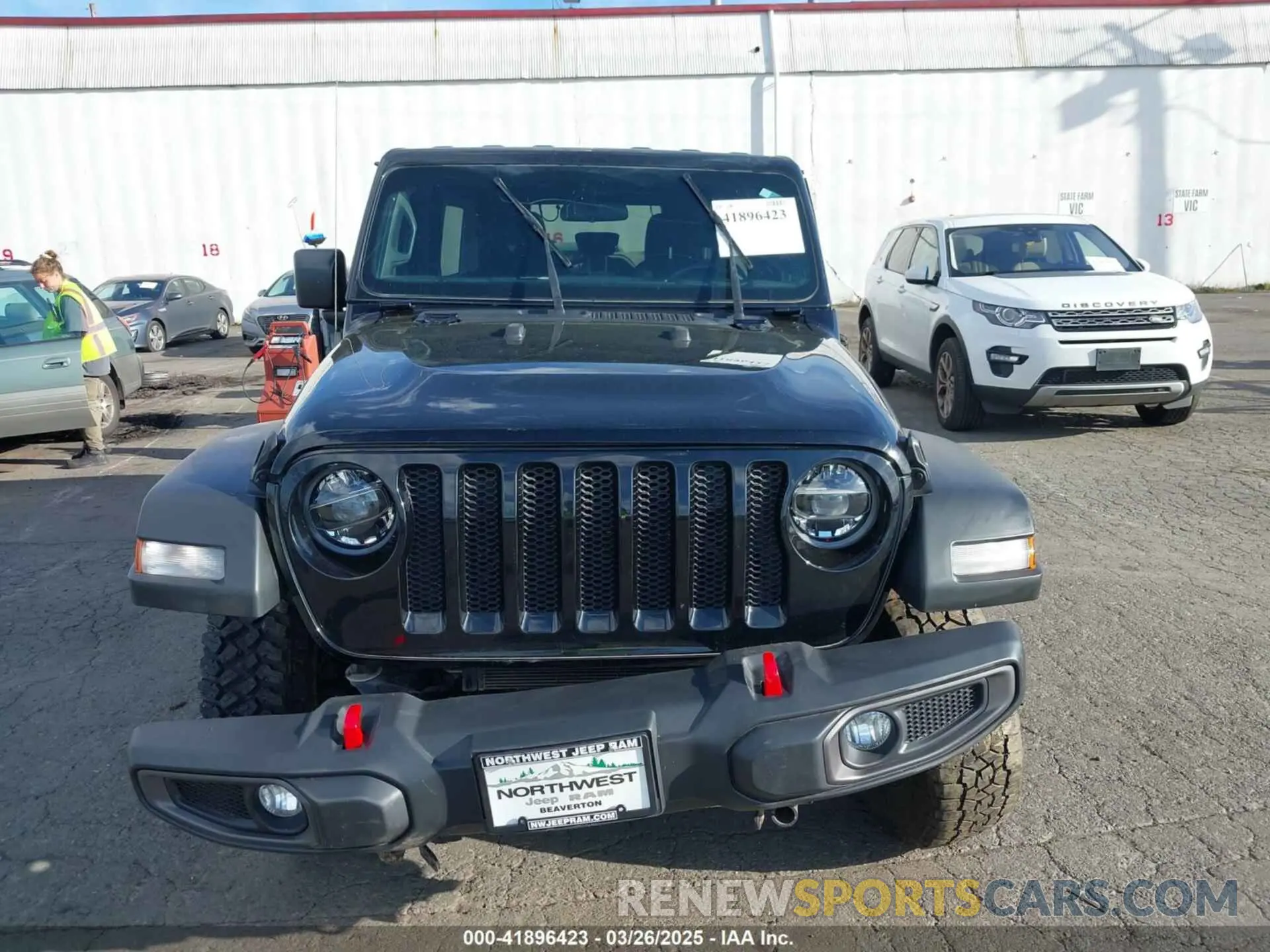 12 fotografías del automóvil dañado 1C4HJXDM0MW683276 JEEP WRANGLER UNLIMITED 2021