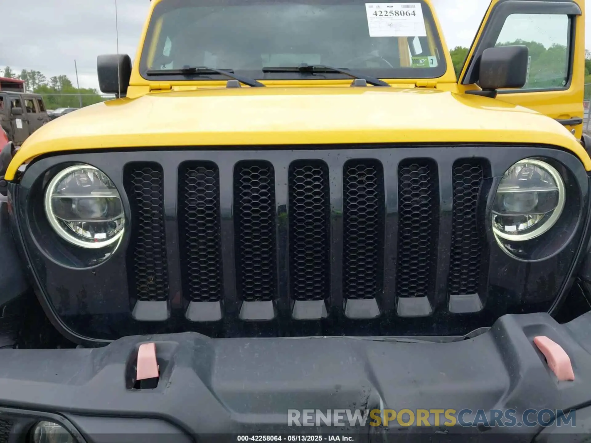 18 fotografías del automóvil dañado 1C4HJXDMXMW707745 JEEP WRANGLER UNLIMITED 2021