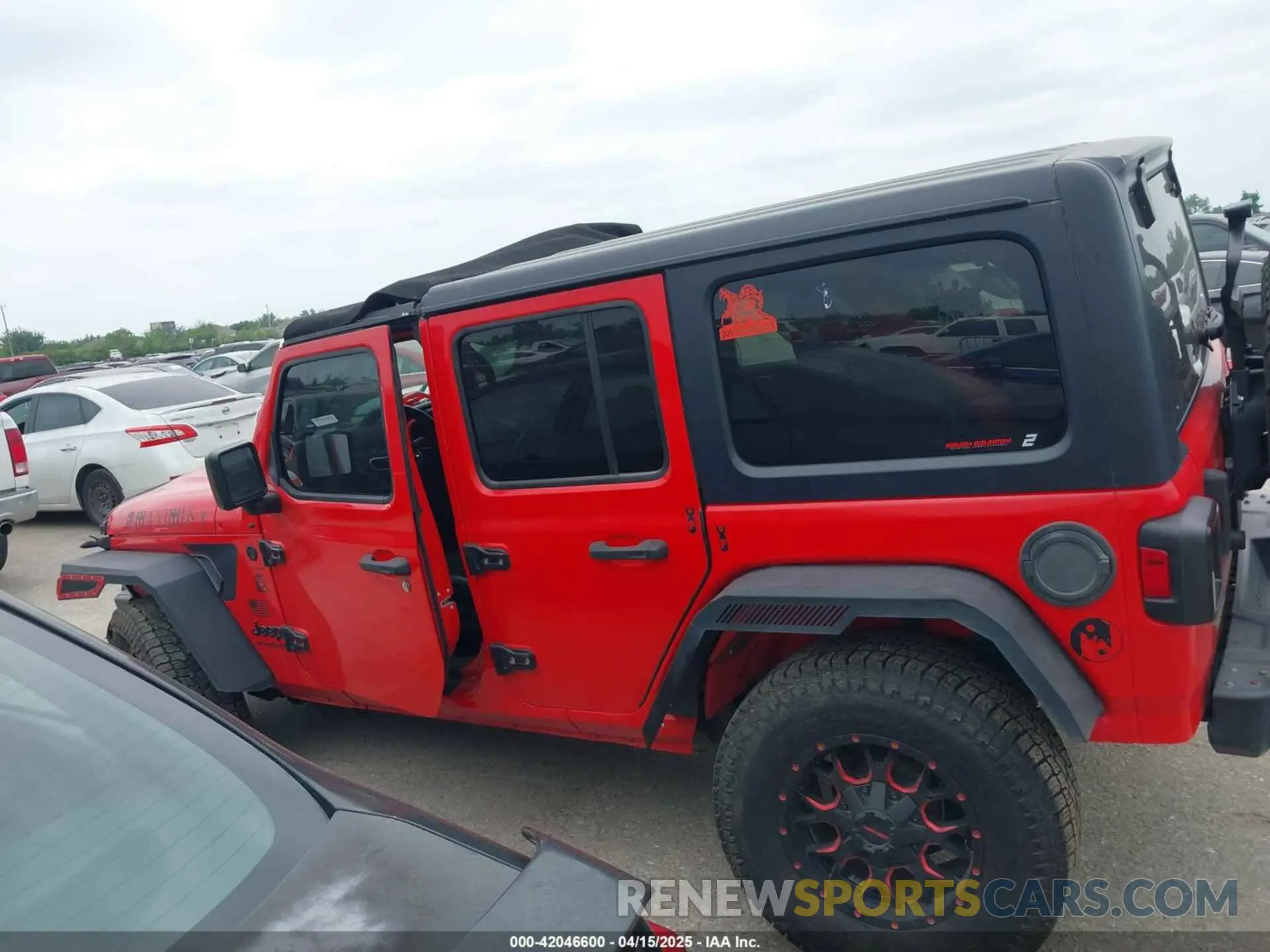 14 fotografías del automóvil dañado 1C4HJXDN0MW632238 JEEP WRANGLER UNLIMITED 2021