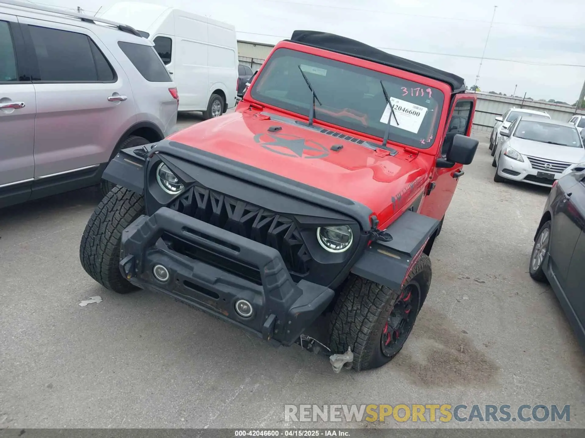 2 fotografías del automóvil dañado 1C4HJXDN0MW632238 JEEP WRANGLER UNLIMITED 2021