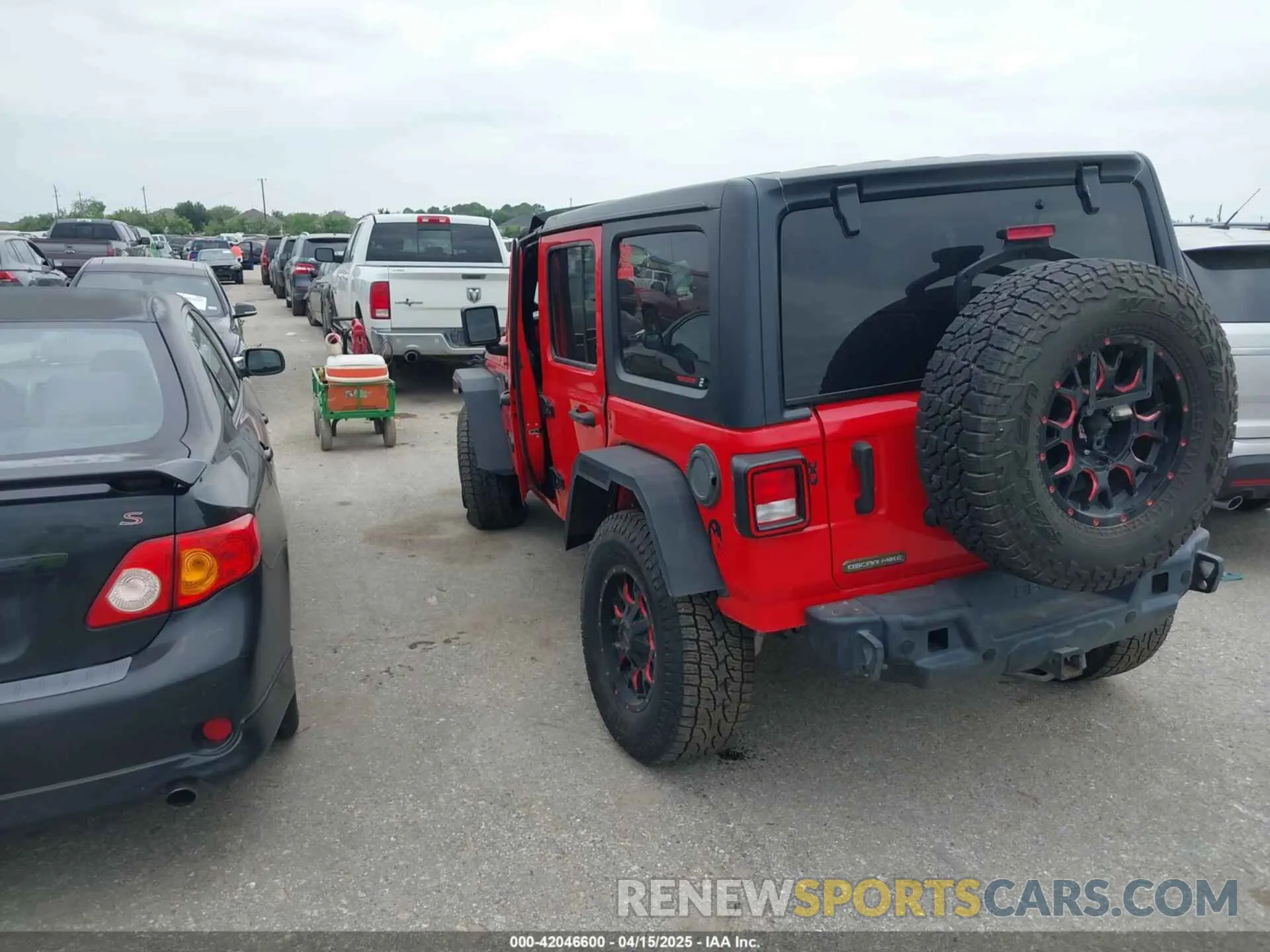 3 fotografías del automóvil dañado 1C4HJXDN0MW632238 JEEP WRANGLER UNLIMITED 2021