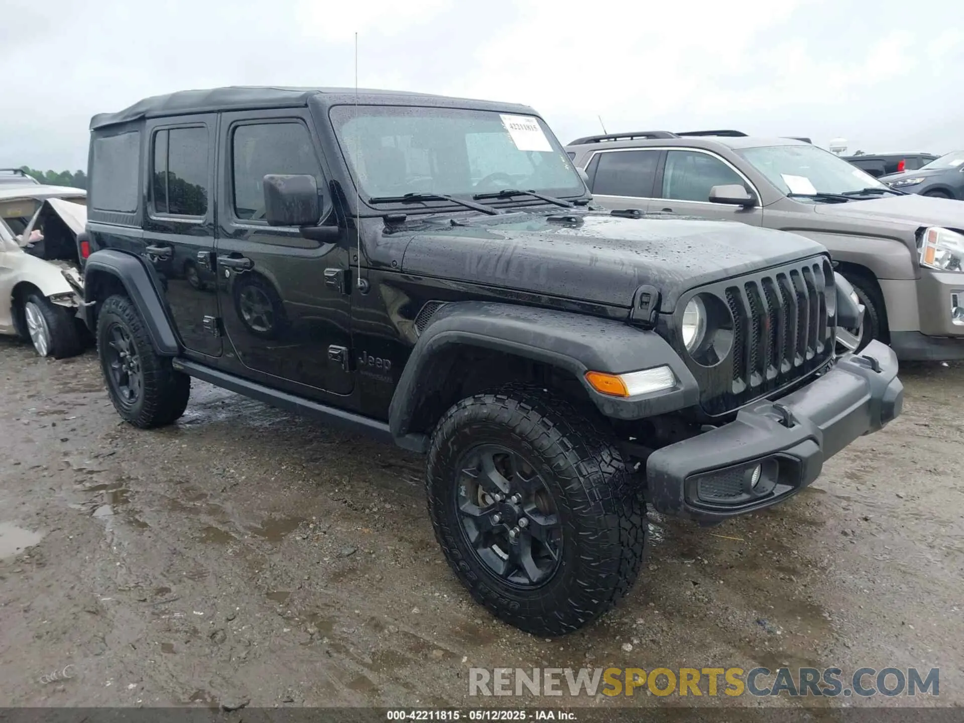 1 fotografías del automóvil dañado 1C4HJXDN0MW678801 JEEP WRANGLER UNLIMITED 2021
