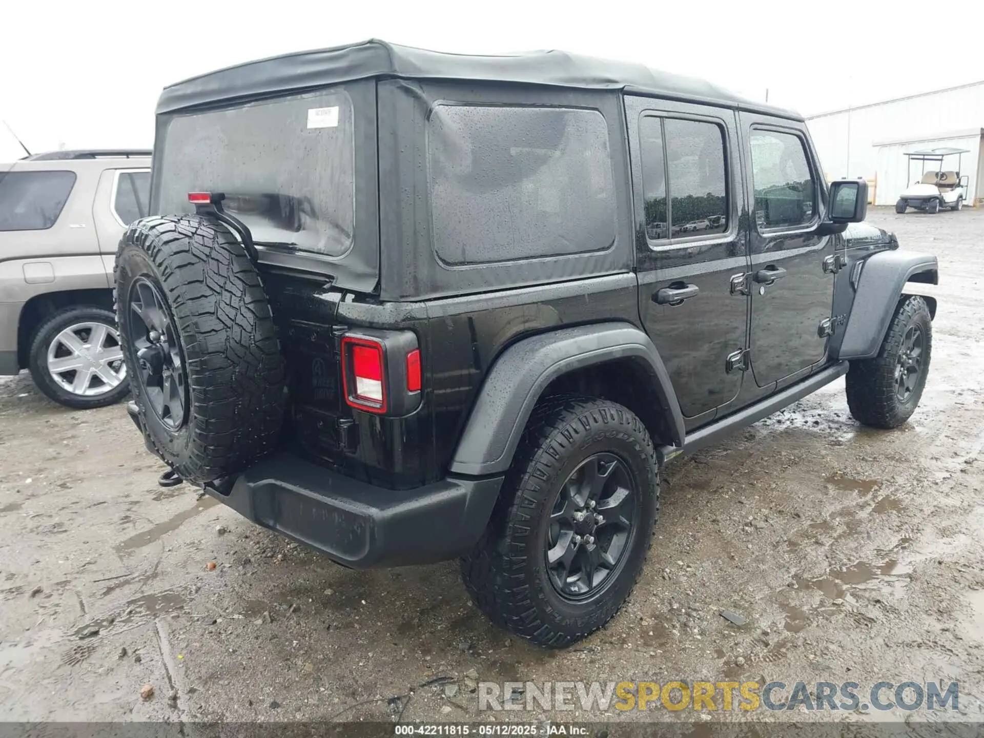 4 fotografías del automóvil dañado 1C4HJXDN0MW678801 JEEP WRANGLER UNLIMITED 2021