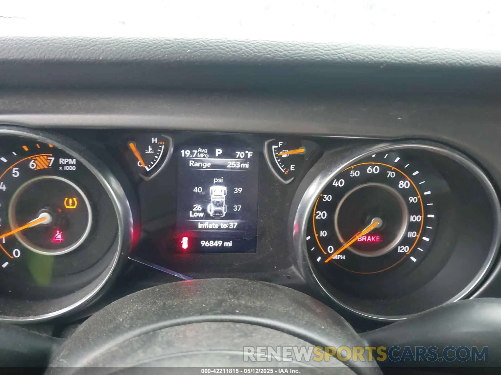 7 fotografías del automóvil dañado 1C4HJXDN0MW678801 JEEP WRANGLER UNLIMITED 2021