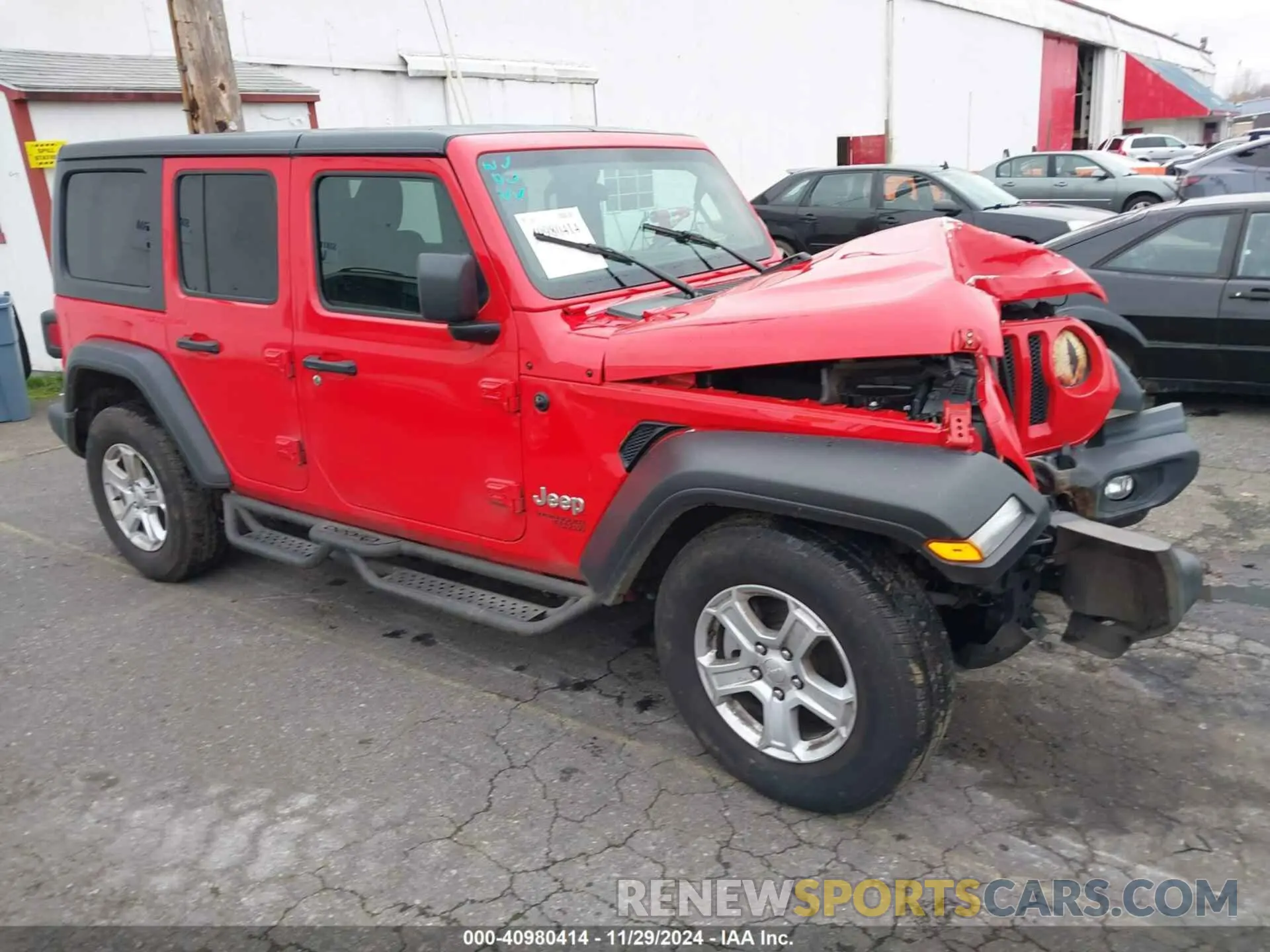 1 fotografías del automóvil dañado 1C4HJXDN1MW531032 JEEP WRANGLER UNLIMITED 2021