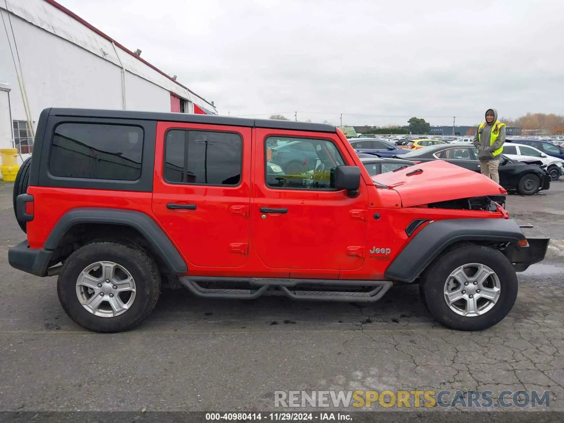 13 fotografías del automóvil dañado 1C4HJXDN1MW531032 JEEP WRANGLER UNLIMITED 2021