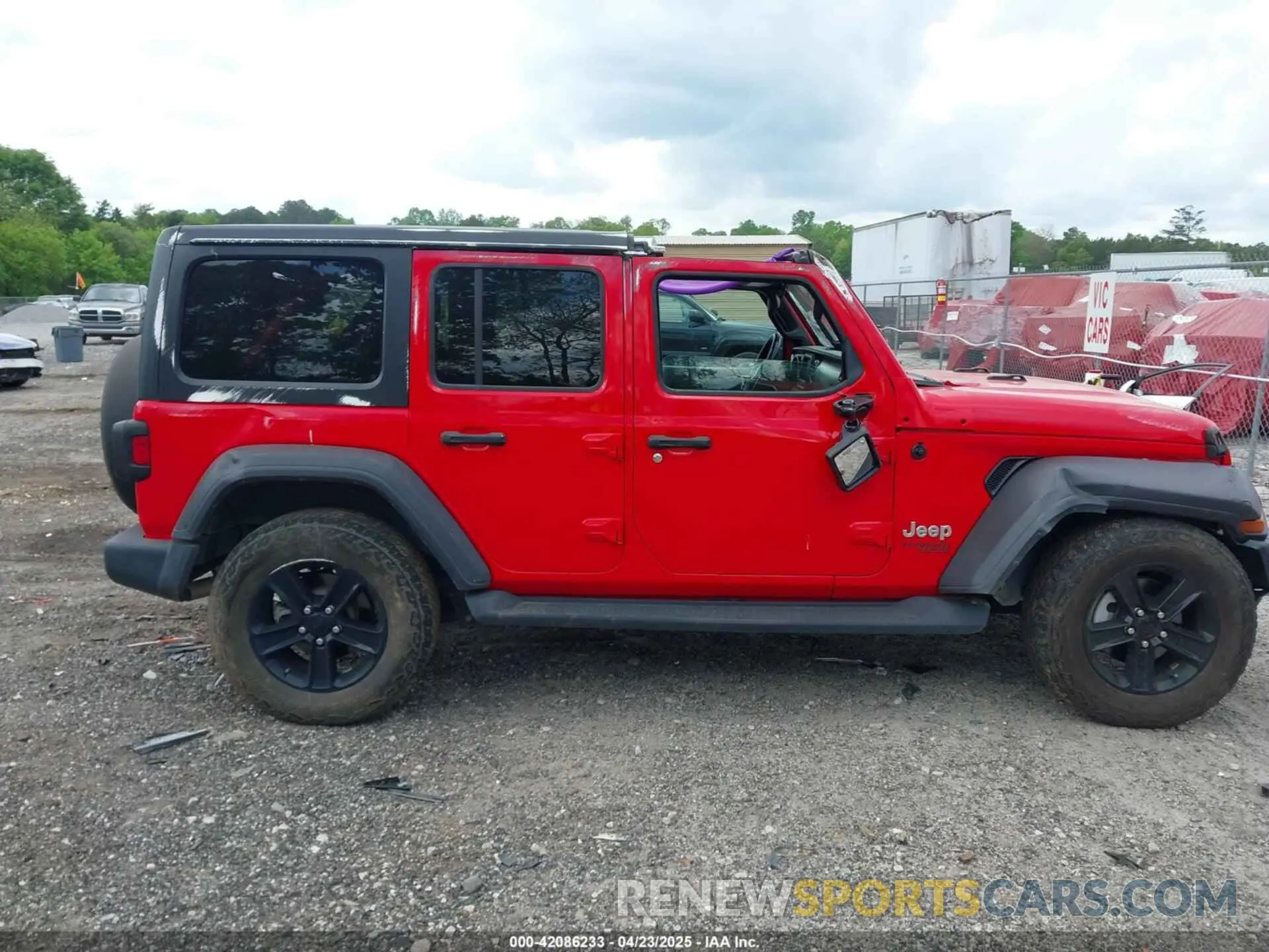 13 fotografías del automóvil dañado 1C4HJXDN1MW544637 JEEP WRANGLER UNLIMITED 2021