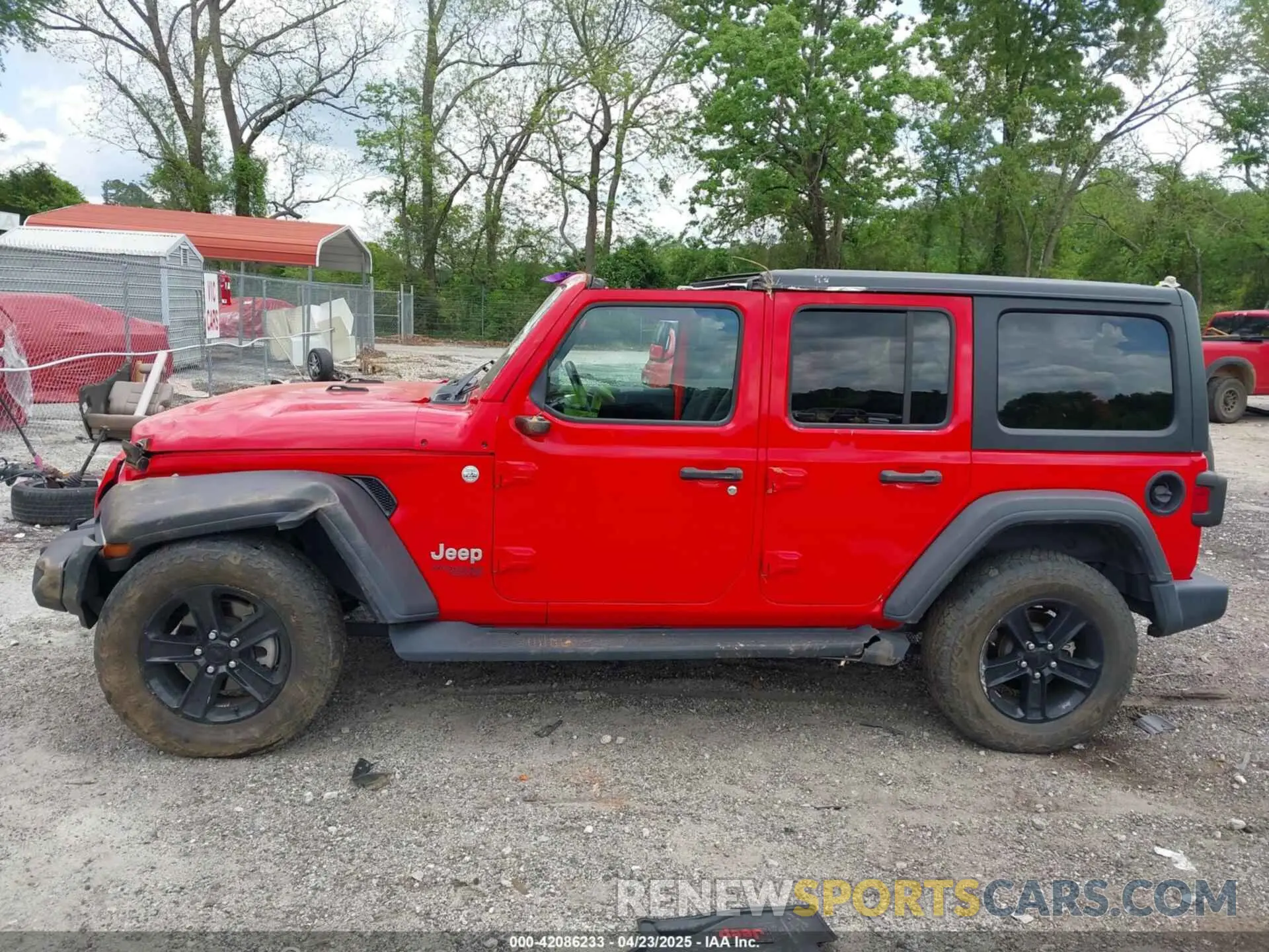 14 fotografías del automóvil dañado 1C4HJXDN1MW544637 JEEP WRANGLER UNLIMITED 2021