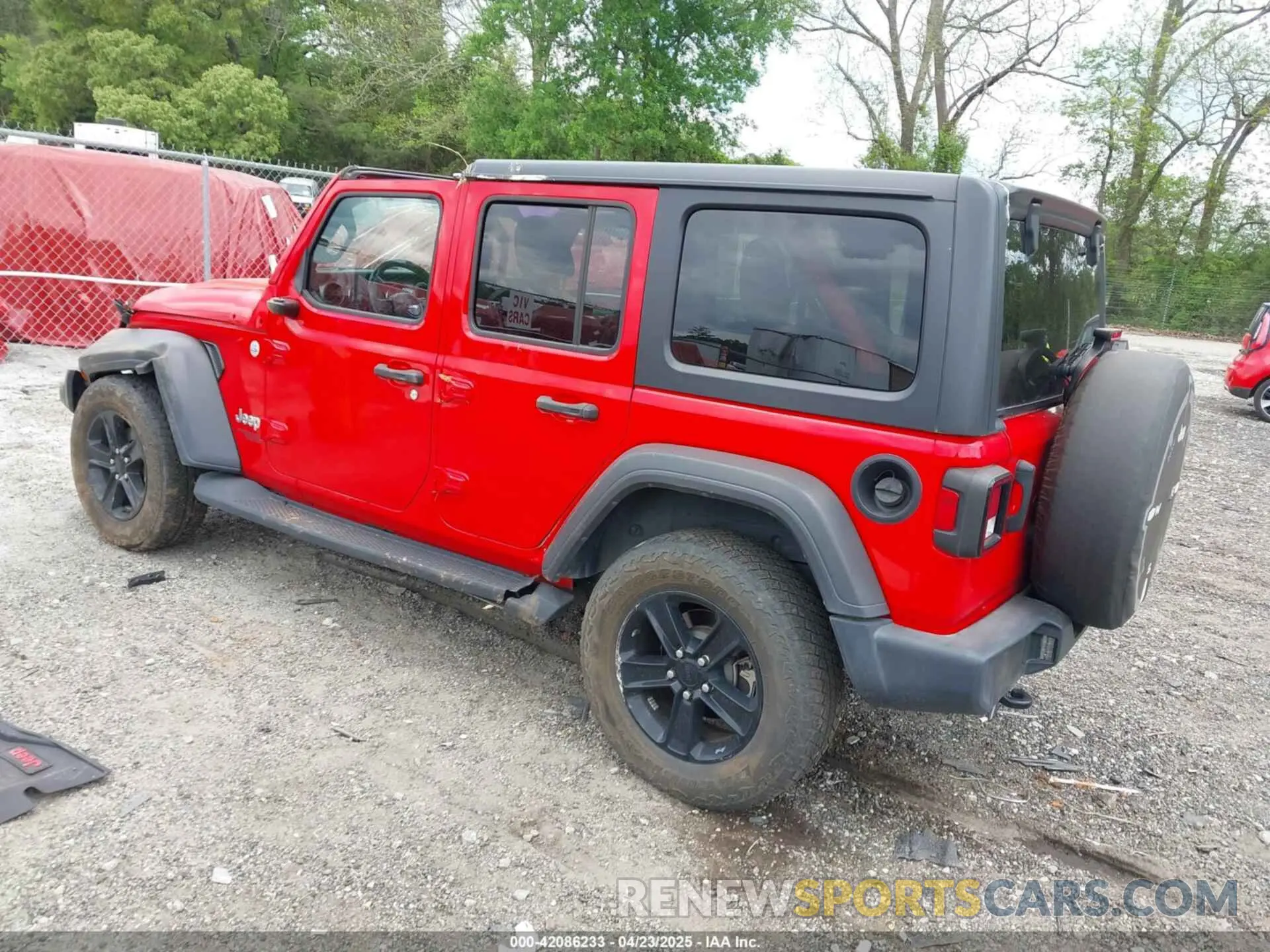 3 fotografías del automóvil dañado 1C4HJXDN1MW544637 JEEP WRANGLER UNLIMITED 2021