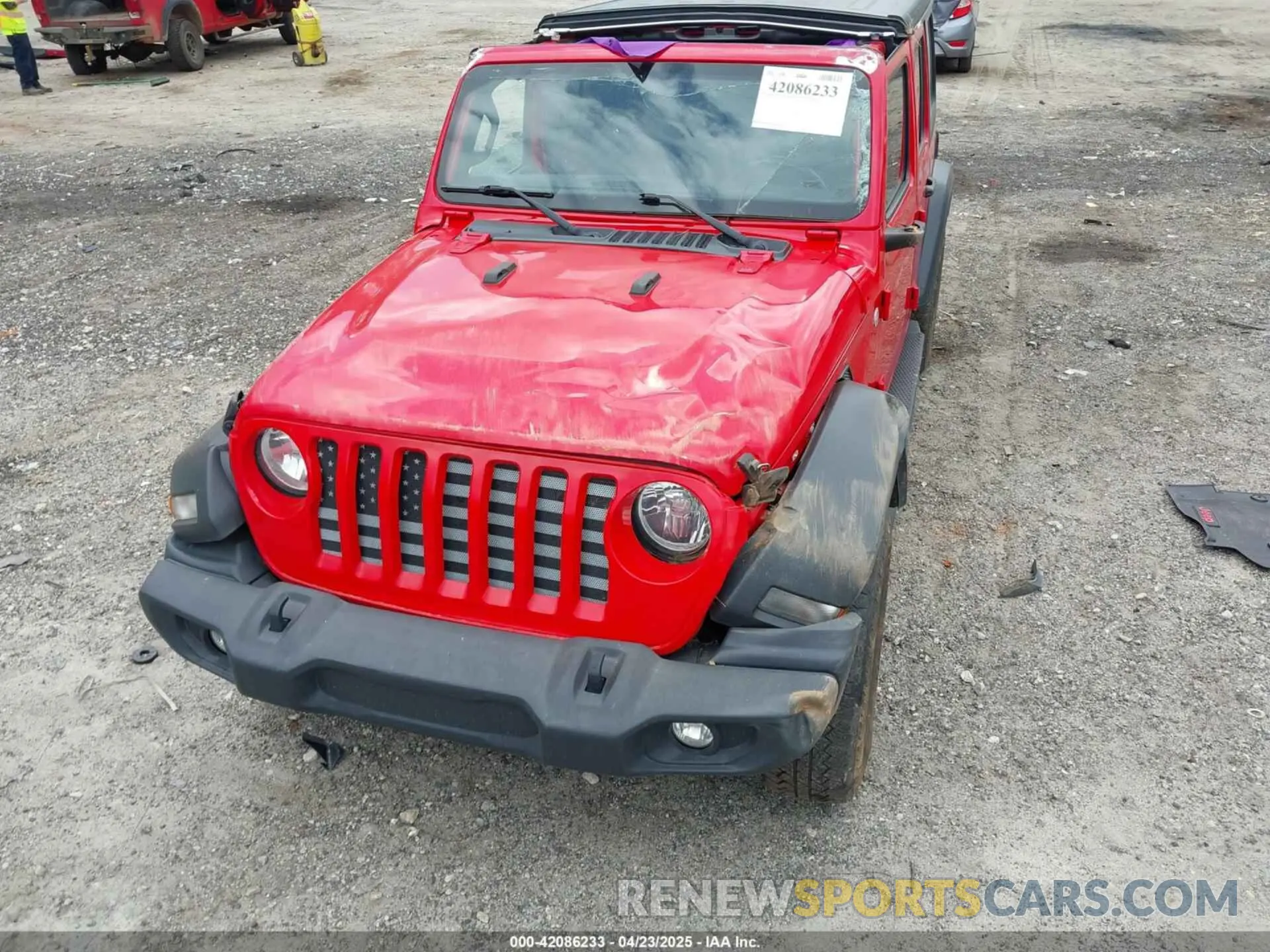 6 fotografías del automóvil dañado 1C4HJXDN1MW544637 JEEP WRANGLER UNLIMITED 2021