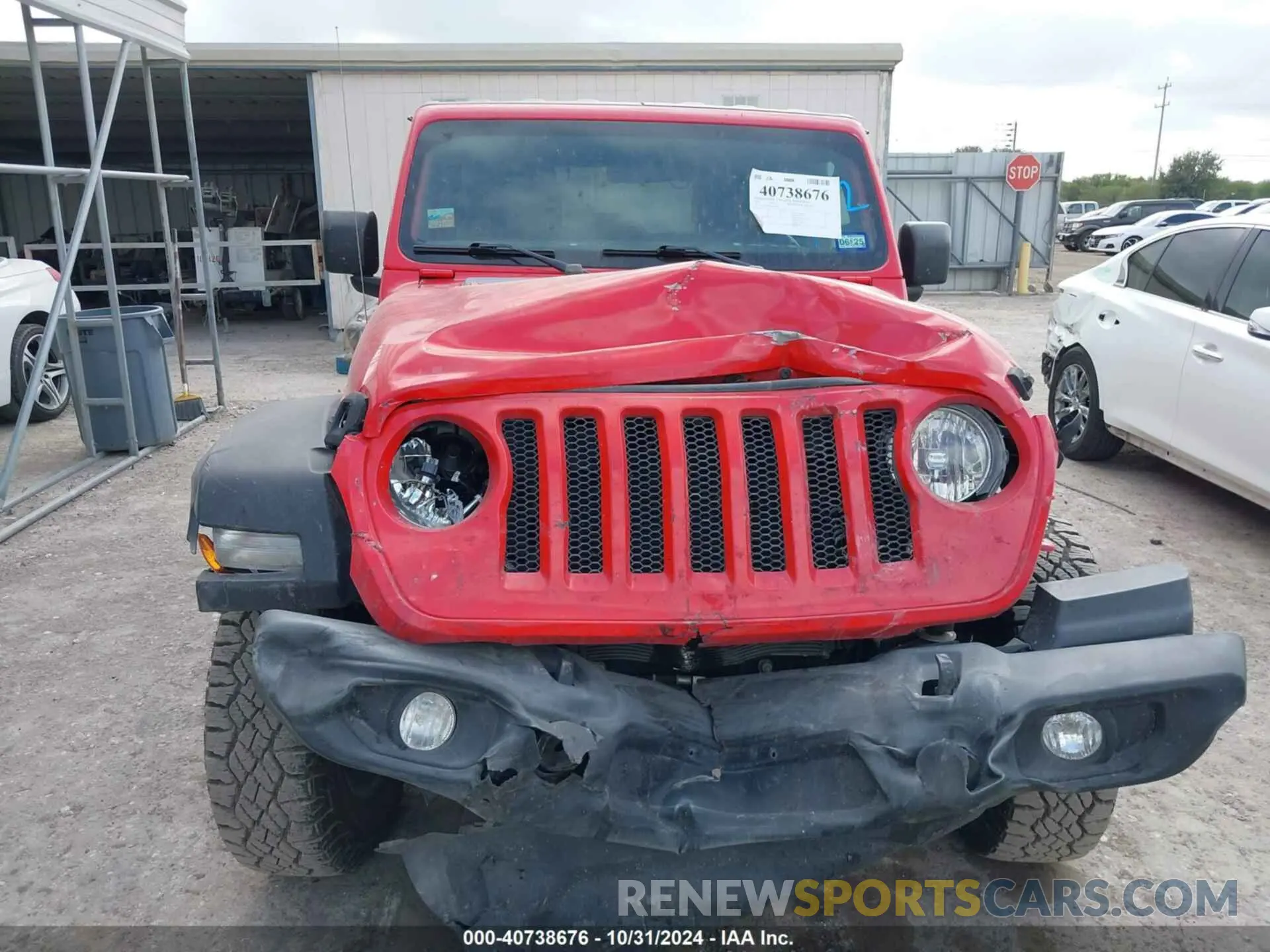 12 fotografías del automóvil dañado 1C4HJXDN1MW630837 JEEP WRANGLER UNLIMITED 2021