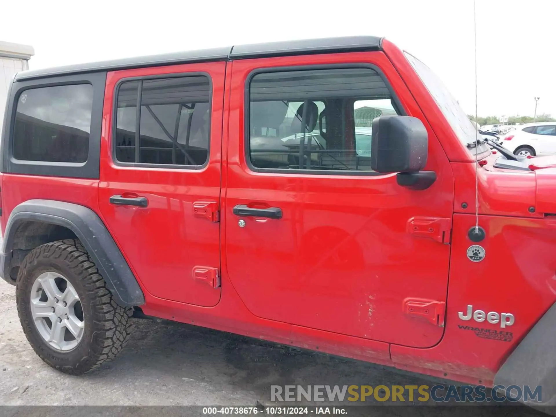 13 fotografías del automóvil dañado 1C4HJXDN1MW630837 JEEP WRANGLER UNLIMITED 2021