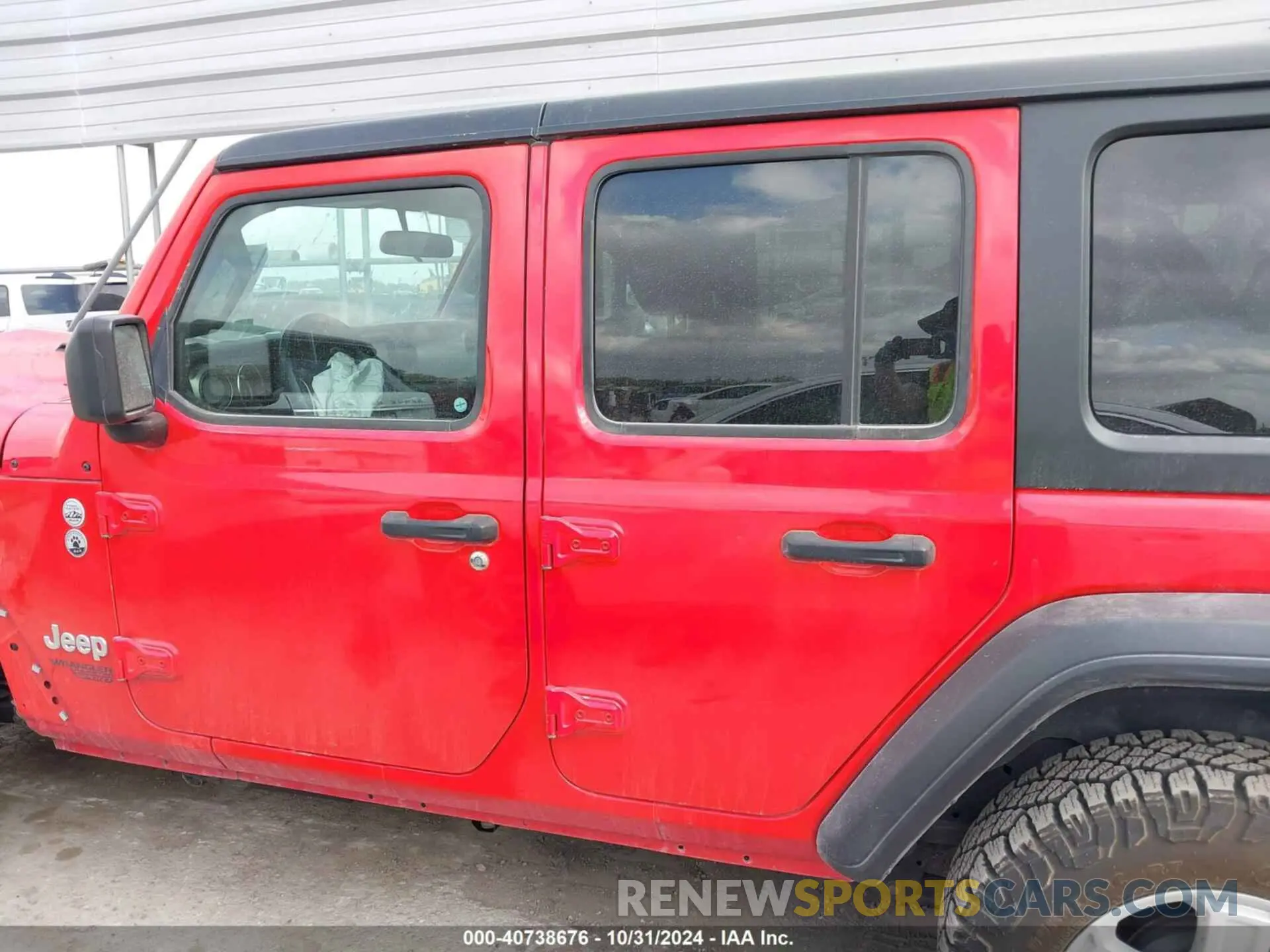 14 fotografías del automóvil dañado 1C4HJXDN1MW630837 JEEP WRANGLER UNLIMITED 2021