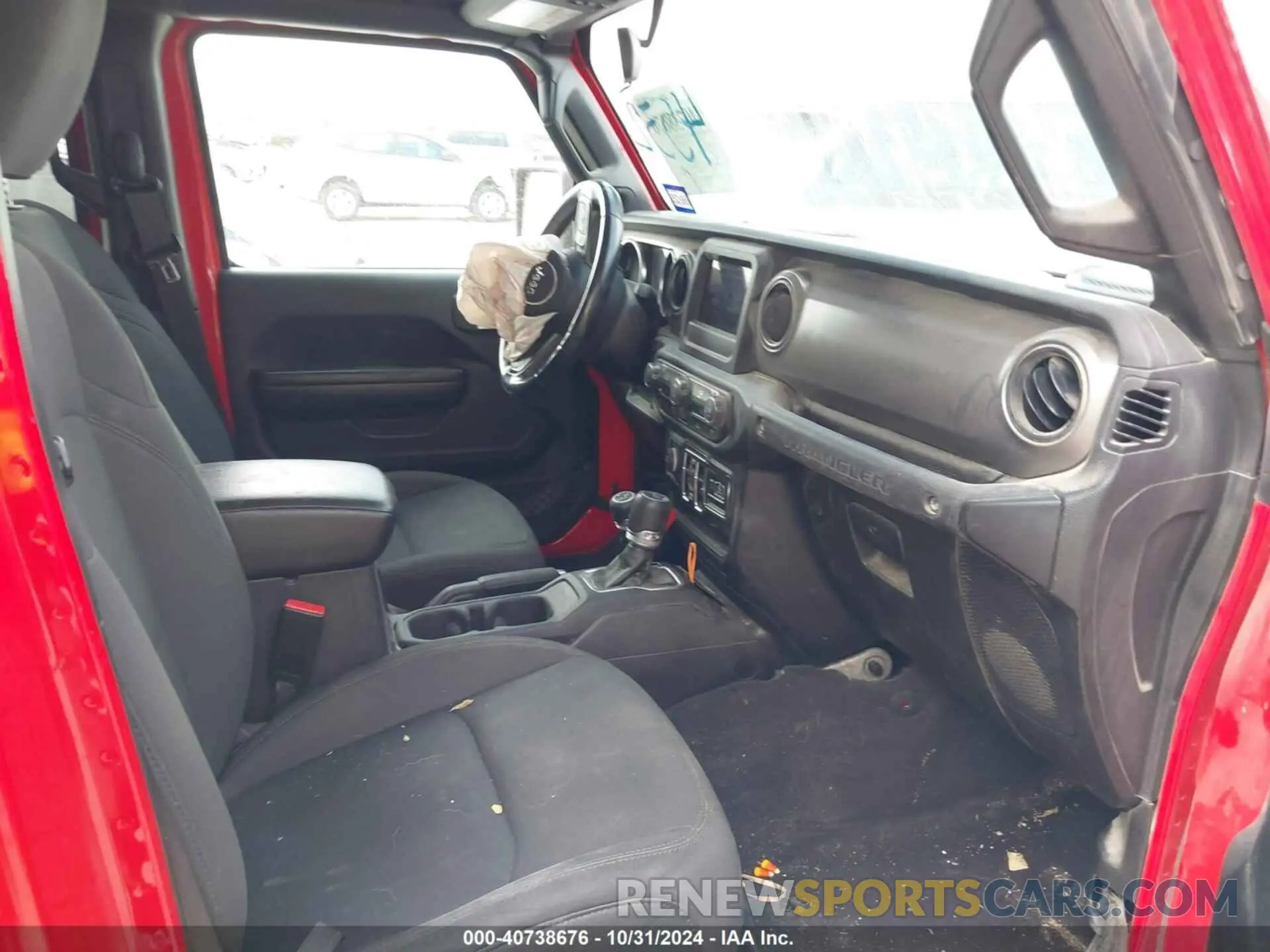 5 fotografías del automóvil dañado 1C4HJXDN1MW630837 JEEP WRANGLER UNLIMITED 2021