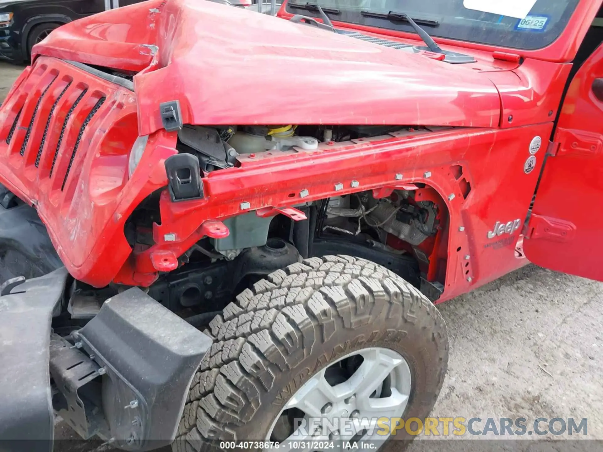 6 fotografías del automóvil dañado 1C4HJXDN1MW630837 JEEP WRANGLER UNLIMITED 2021