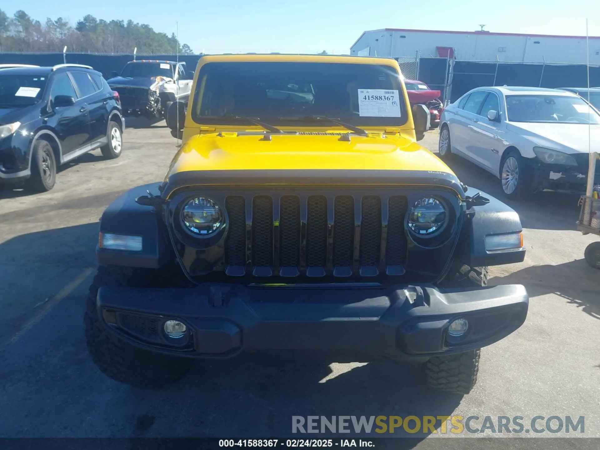 12 fotografías del automóvil dañado 1C4HJXDN1MW650103 JEEP WRANGLER UNLIMITED 2021