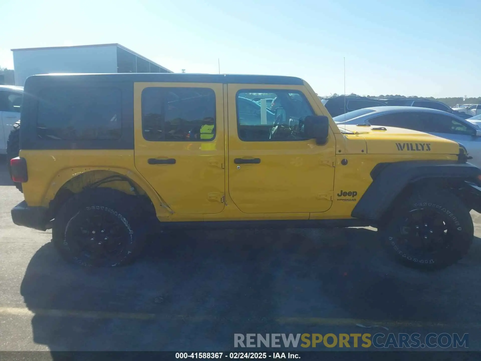 13 fotografías del automóvil dañado 1C4HJXDN1MW650103 JEEP WRANGLER UNLIMITED 2021