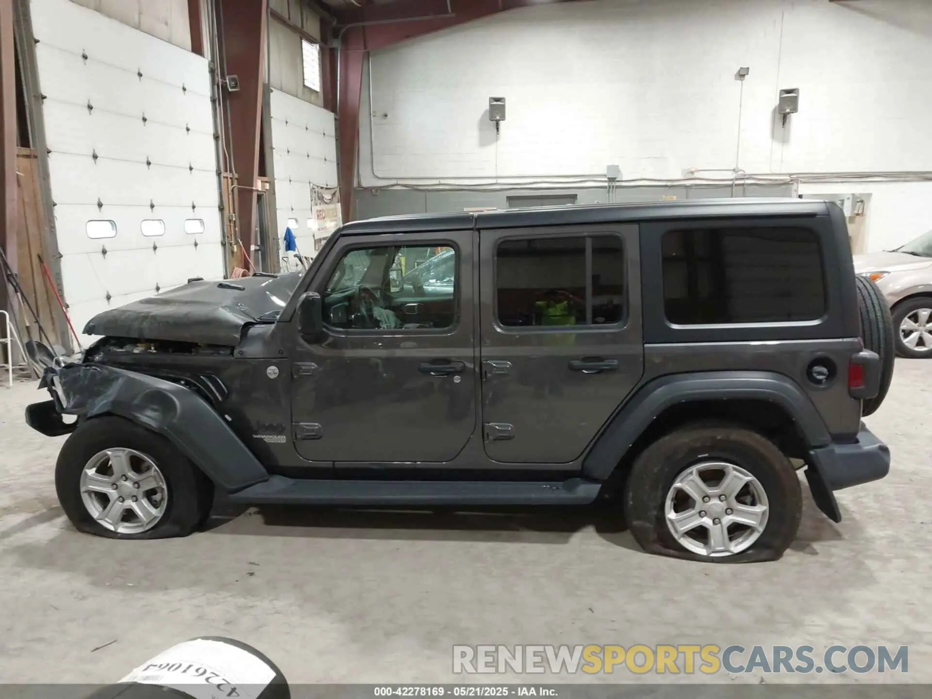 13 fotografías del automóvil dañado 1C4HJXDN2MW701625 JEEP WRANGLER UNLIMITED 2021