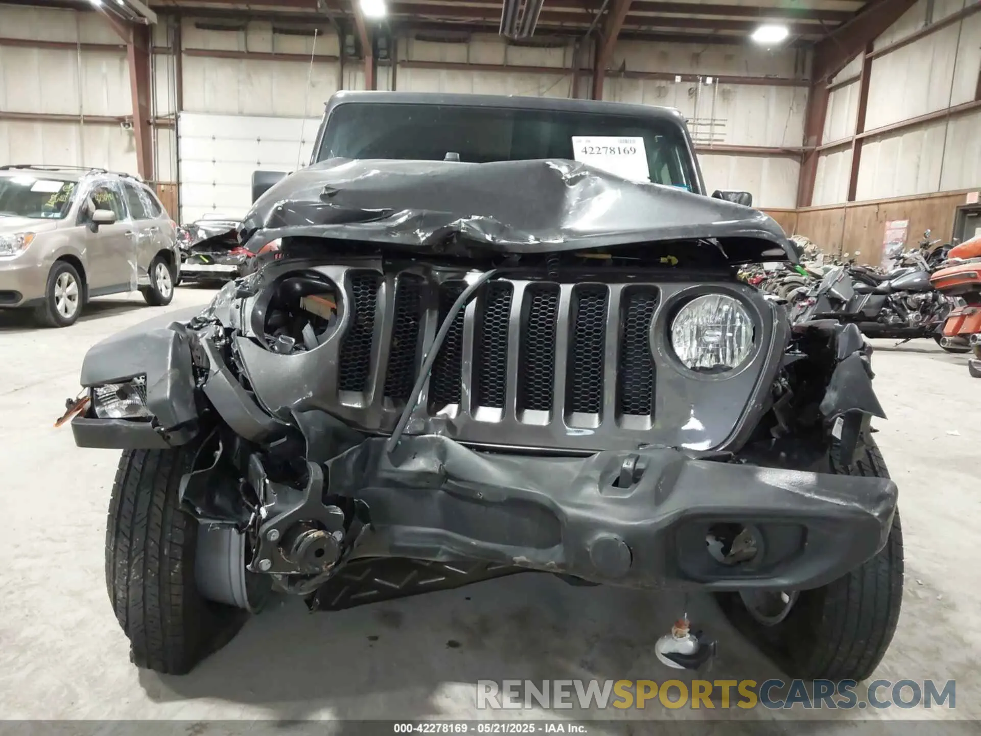 16 fotografías del automóvil dañado 1C4HJXDN2MW701625 JEEP WRANGLER UNLIMITED 2021
