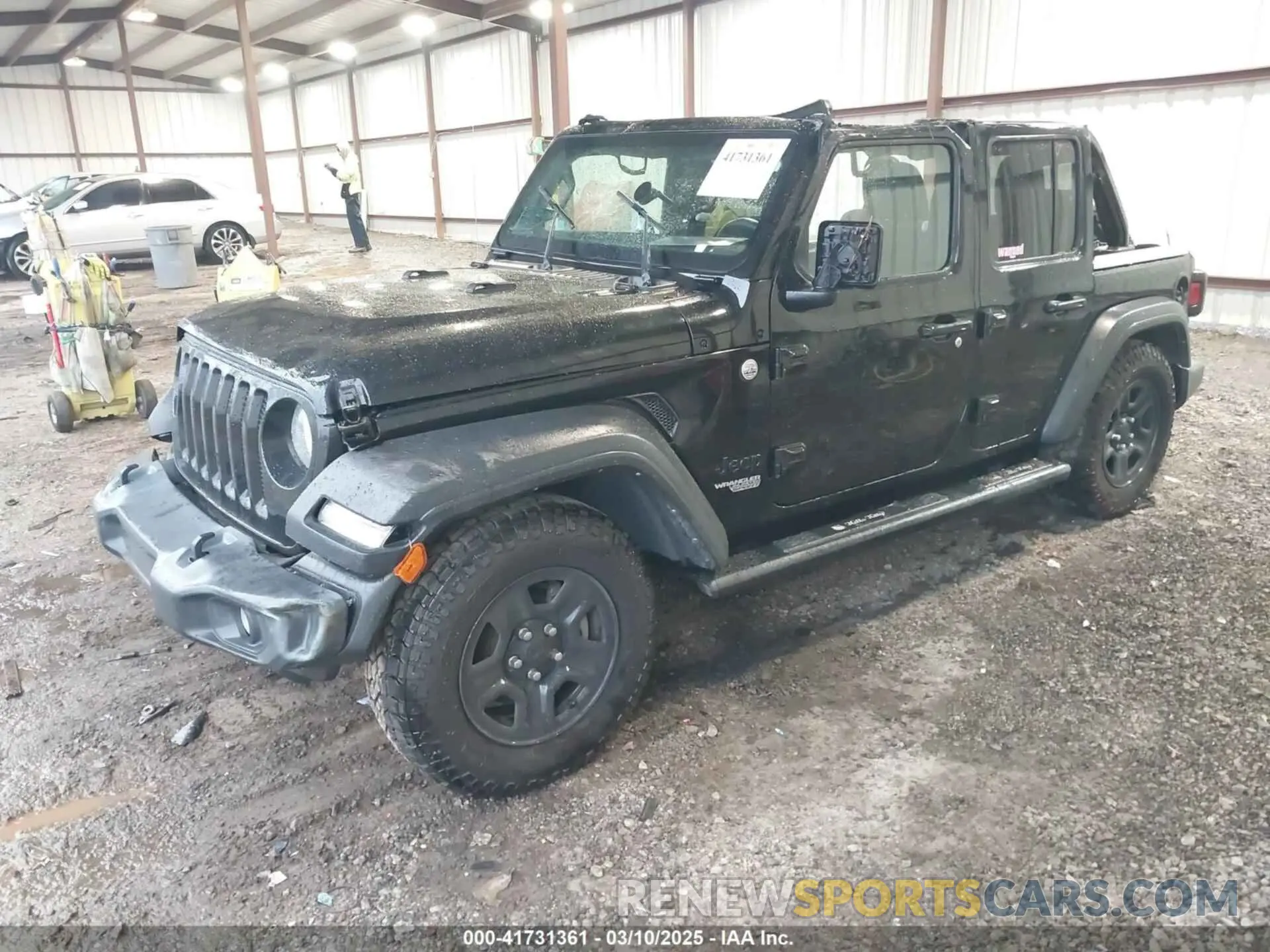 2 fotografías del automóvil dañado 1C4HJXDN2MW725181 JEEP WRANGLER UNLIMITED 2021
