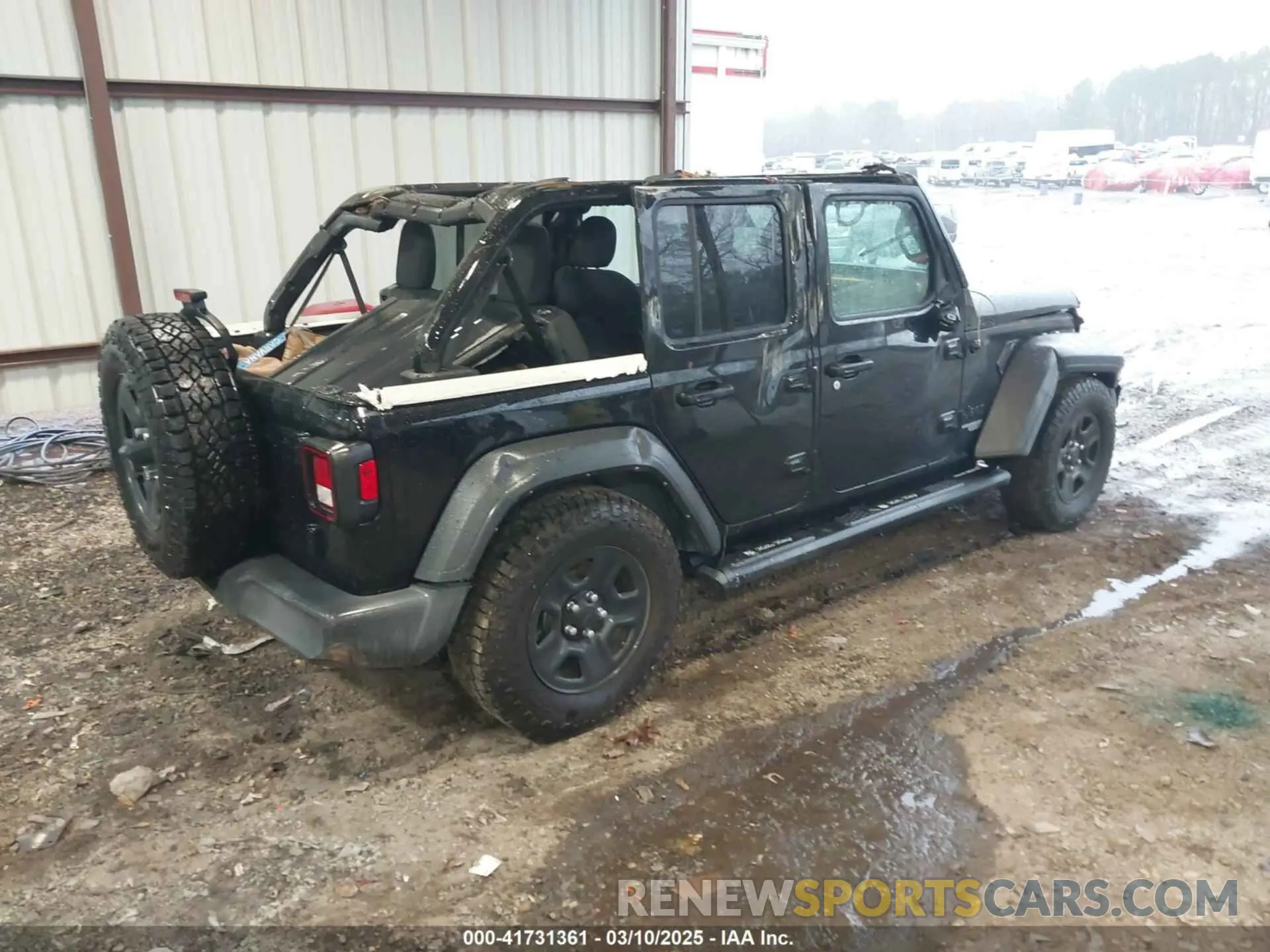 4 fotografías del automóvil dañado 1C4HJXDN2MW725181 JEEP WRANGLER UNLIMITED 2021