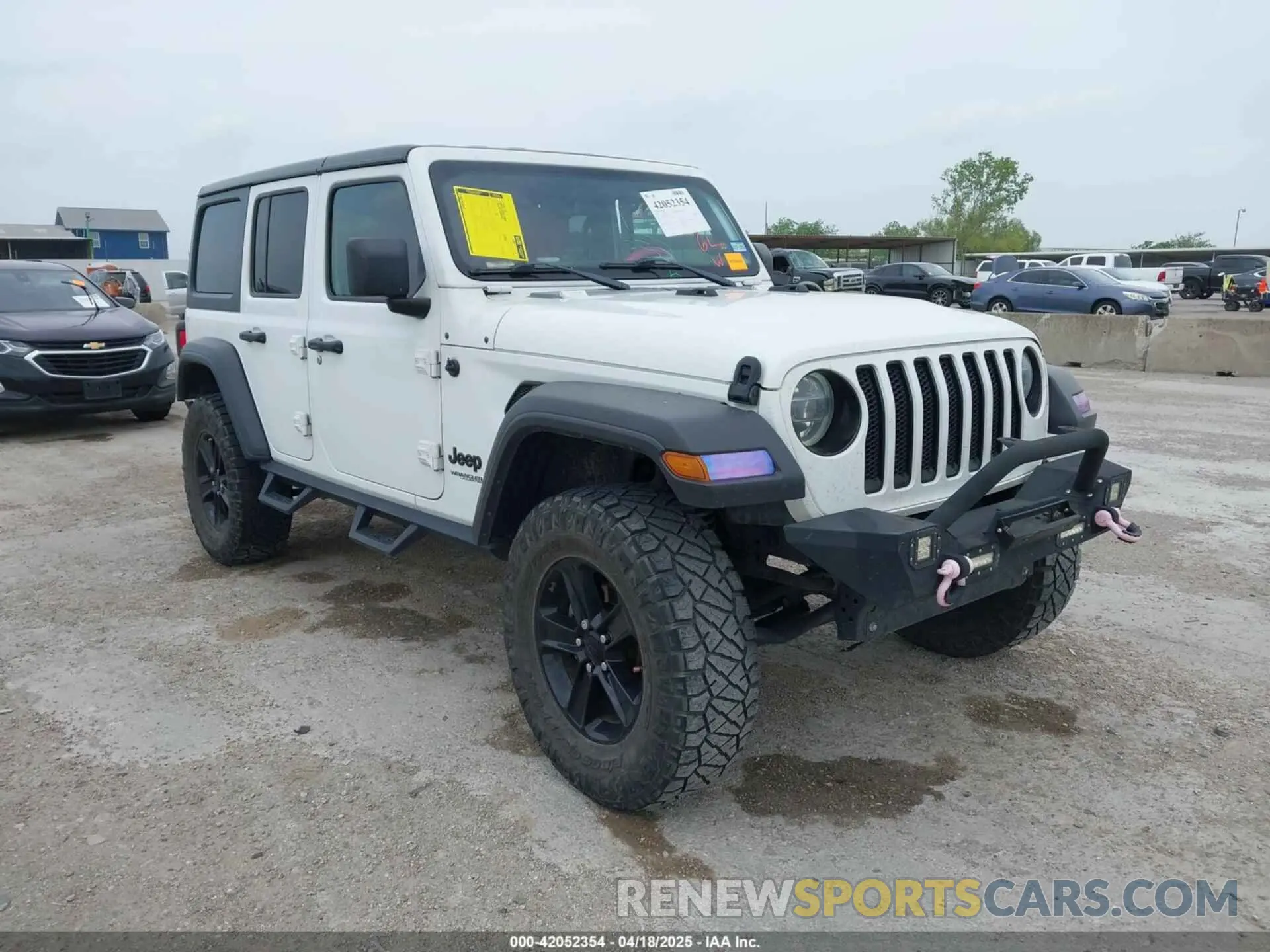 1 fotografías del automóvil dañado 1C4HJXDN3MW567210 JEEP WRANGLER UNLIMITED 2021