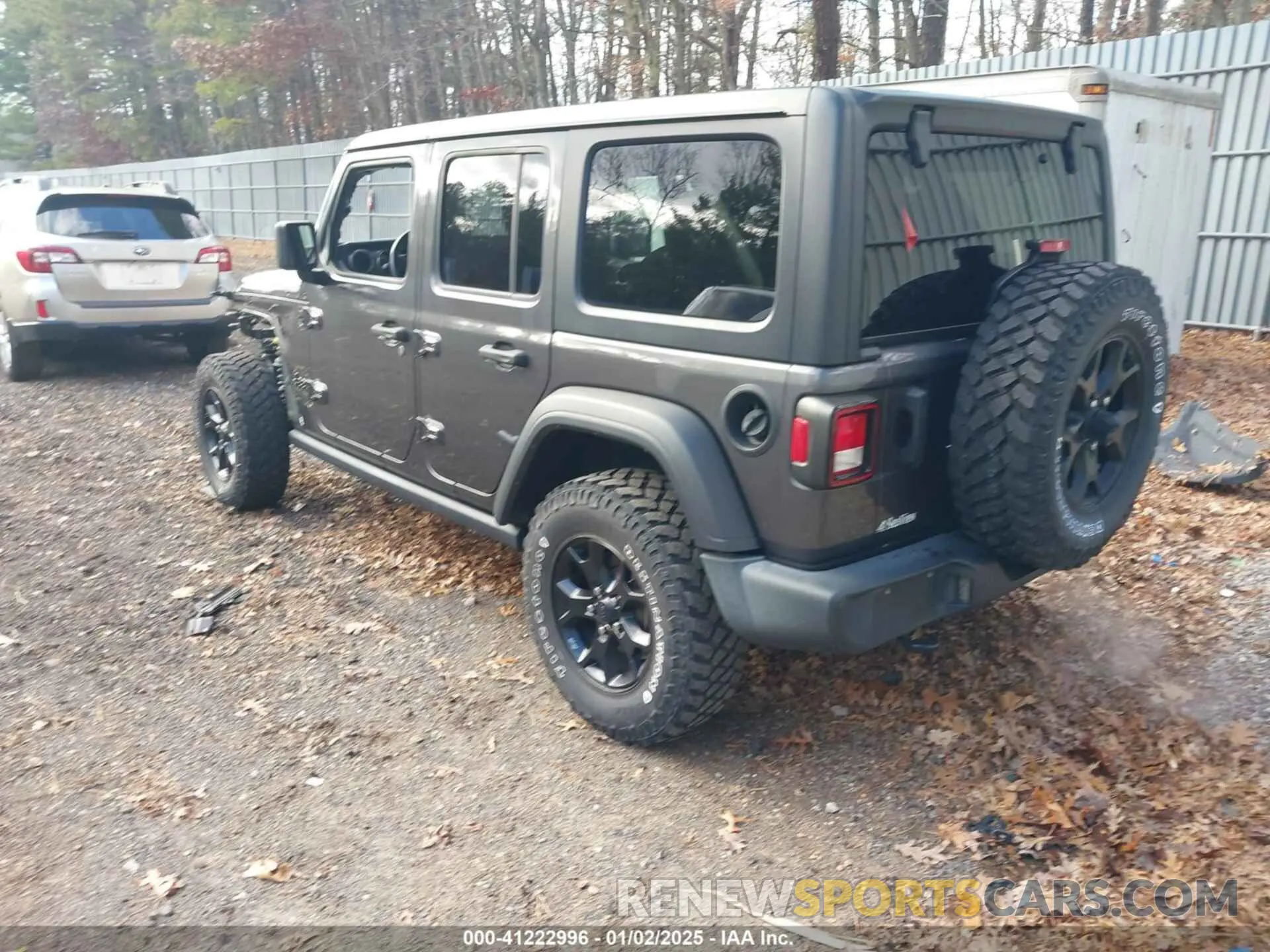3 fotografías del automóvil dañado 1C4HJXDN4MW518307 JEEP WRANGLER UNLIMITED 2021