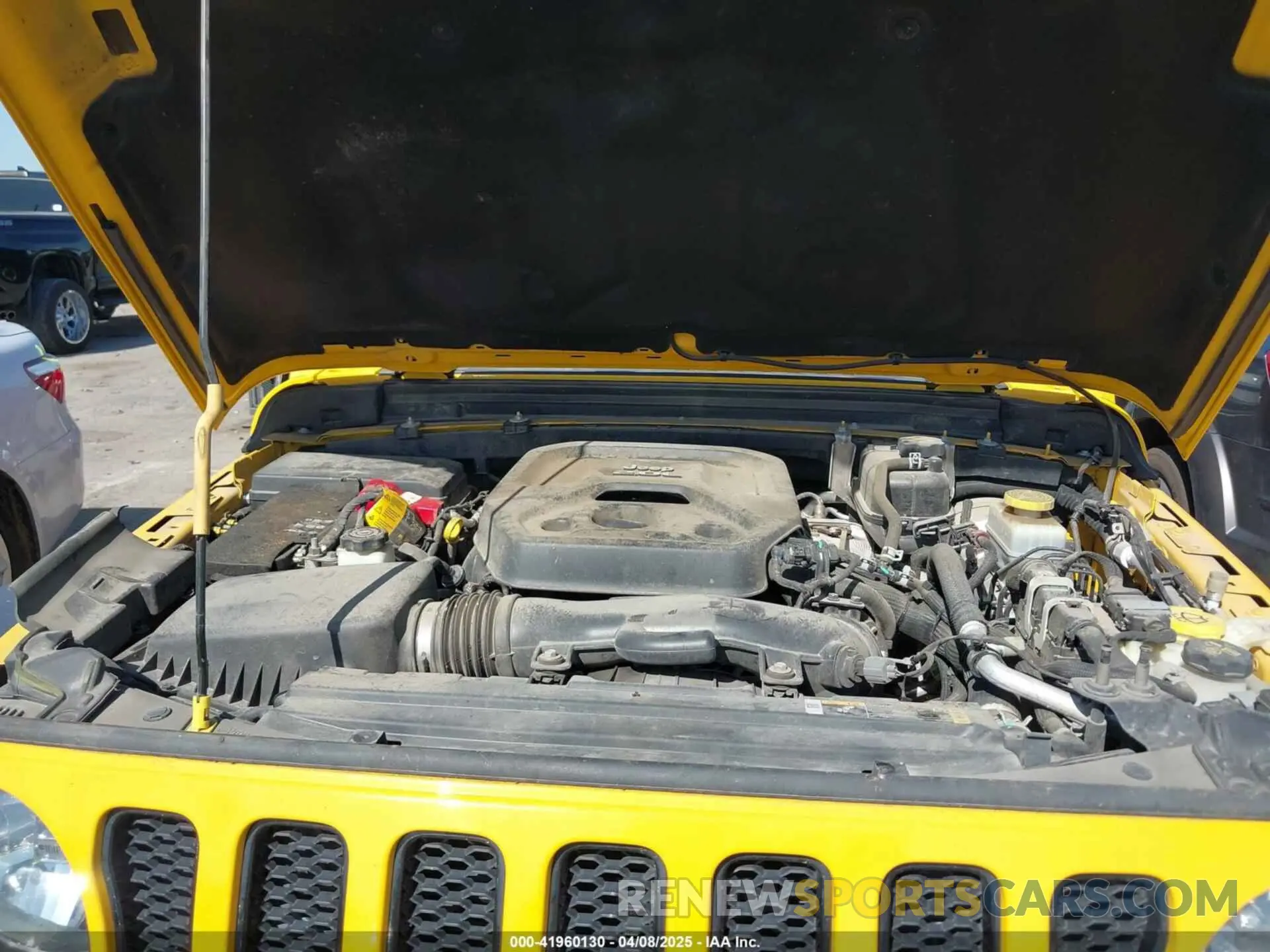 10 fotografías del automóvil dañado 1C4HJXDN4MW718555 JEEP WRANGLER UNLIMITED 2021