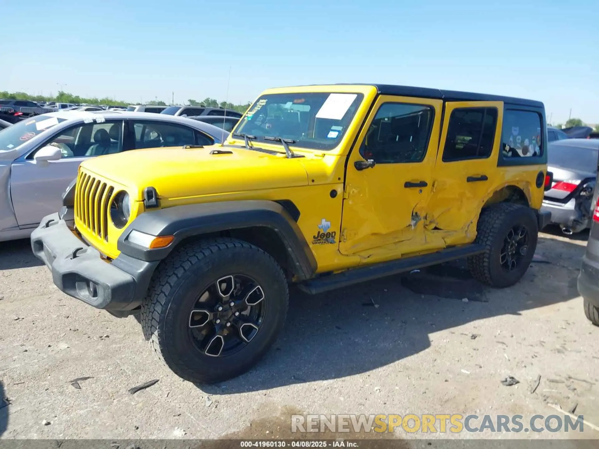 2 fotografías del automóvil dañado 1C4HJXDN4MW718555 JEEP WRANGLER UNLIMITED 2021