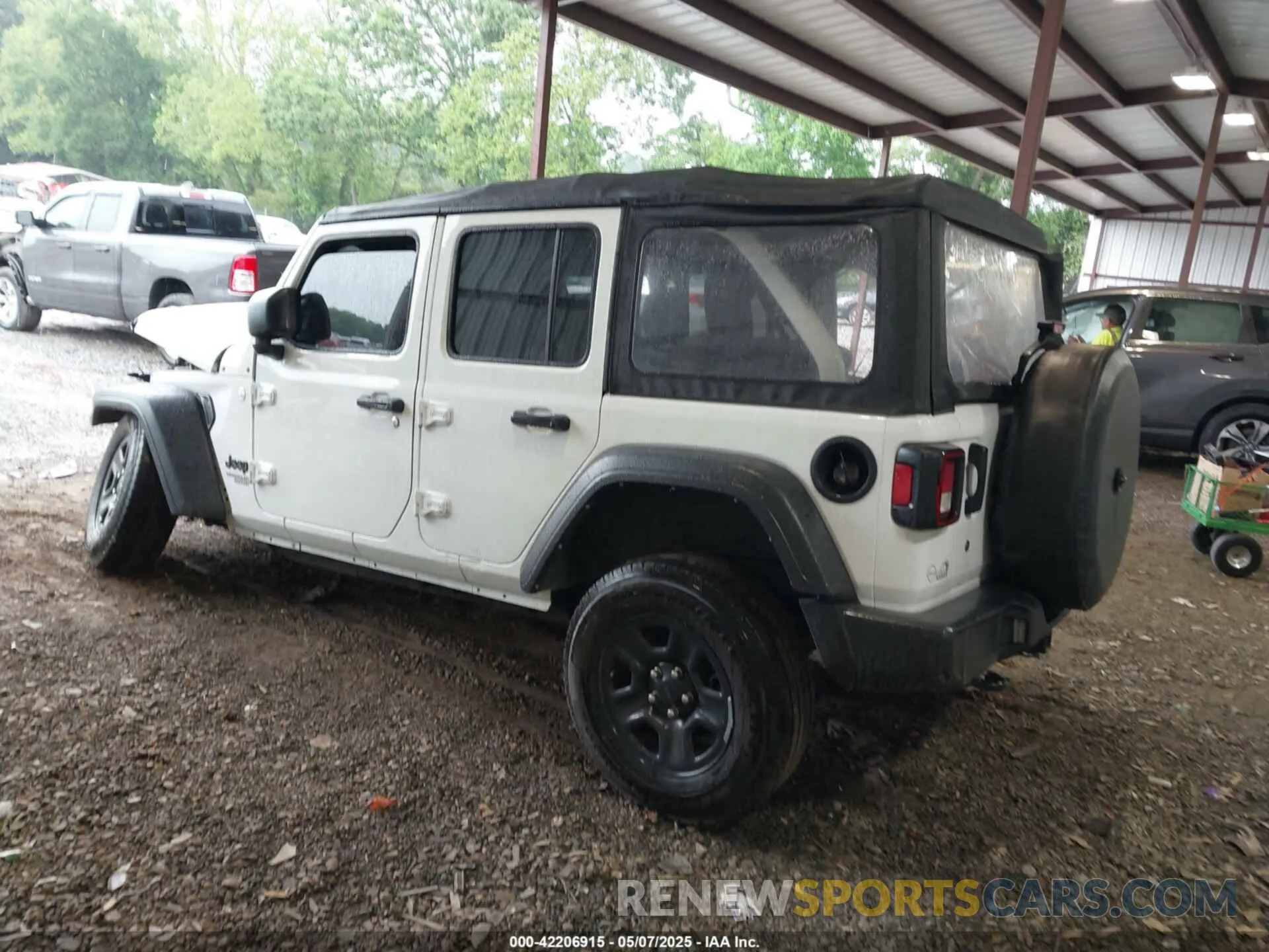 3 fotografías del automóvil dañado 1C4HJXDN4MW790999 JEEP WRANGLER UNLIMITED 2021
