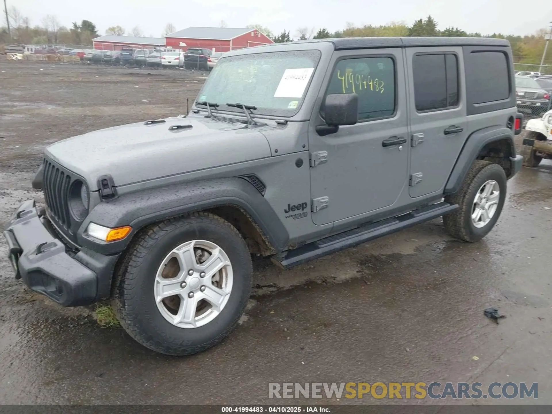 2 fotografías del automóvil dañado 1C4HJXDN4MW832099 JEEP WRANGLER UNLIMITED 2021