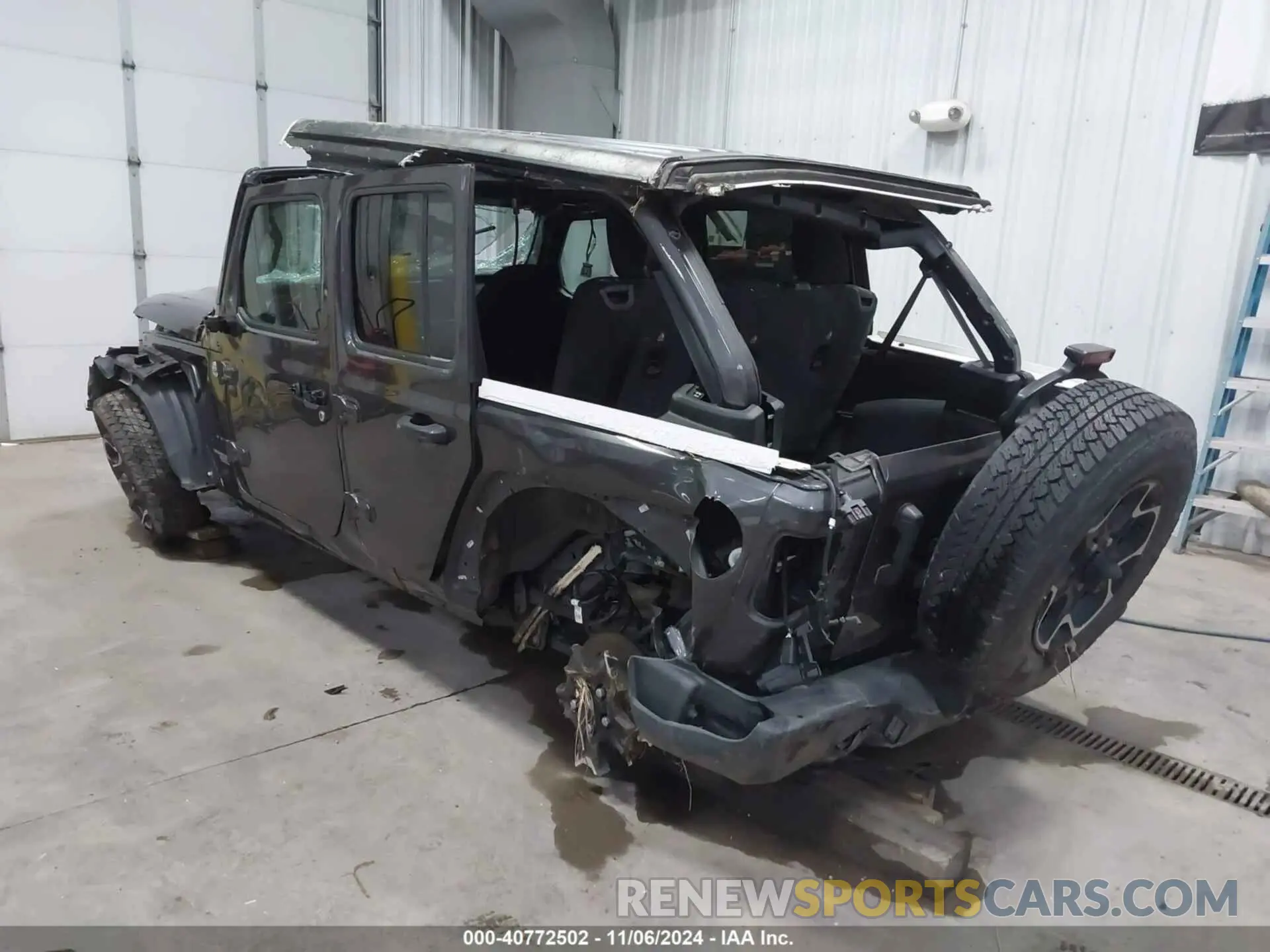 3 fotografías del automóvil dañado 1C4HJXDN6MW724339 JEEP WRANGLER UNLIMITED 2021