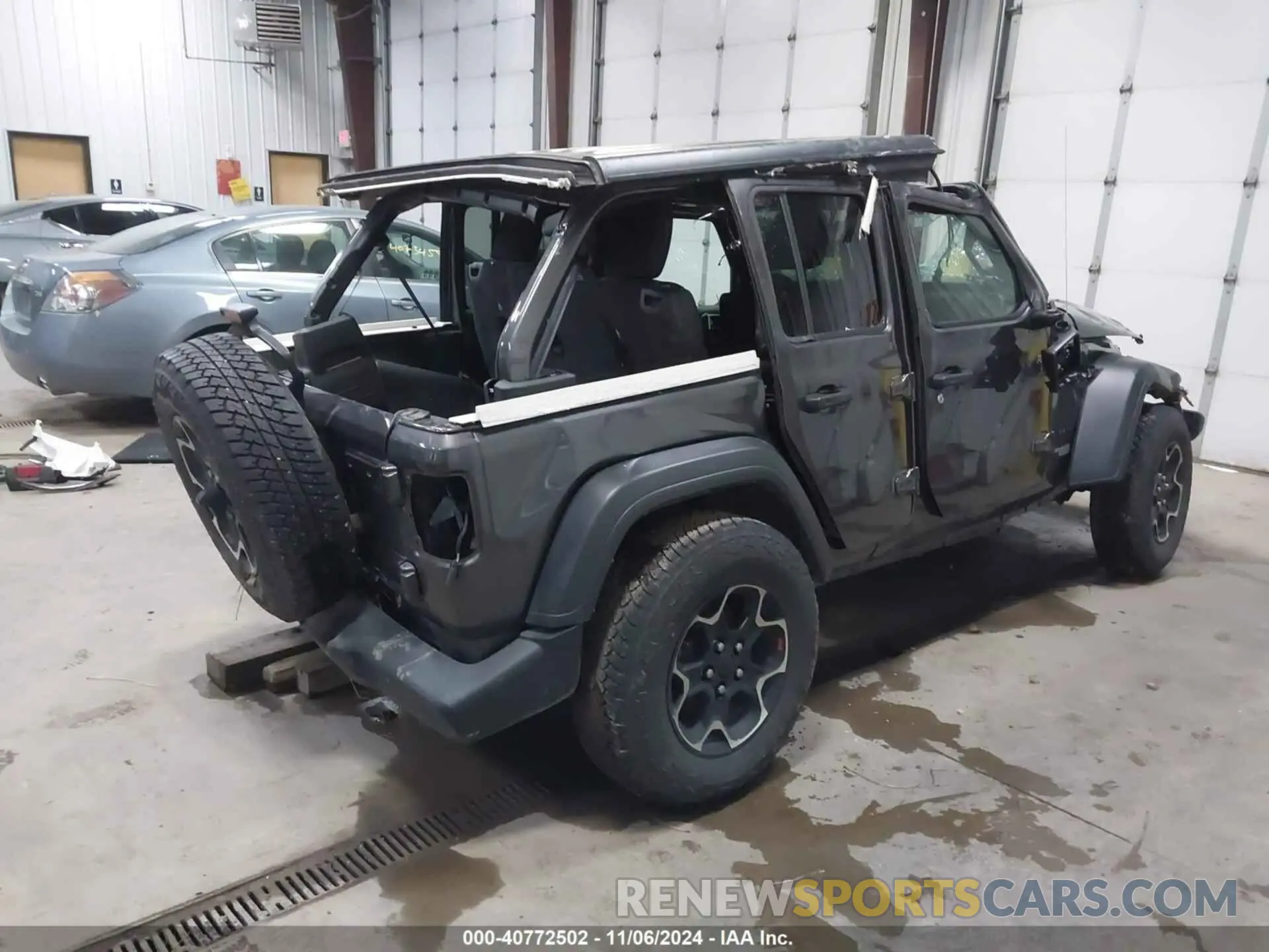 4 fotografías del automóvil dañado 1C4HJXDN6MW724339 JEEP WRANGLER UNLIMITED 2021