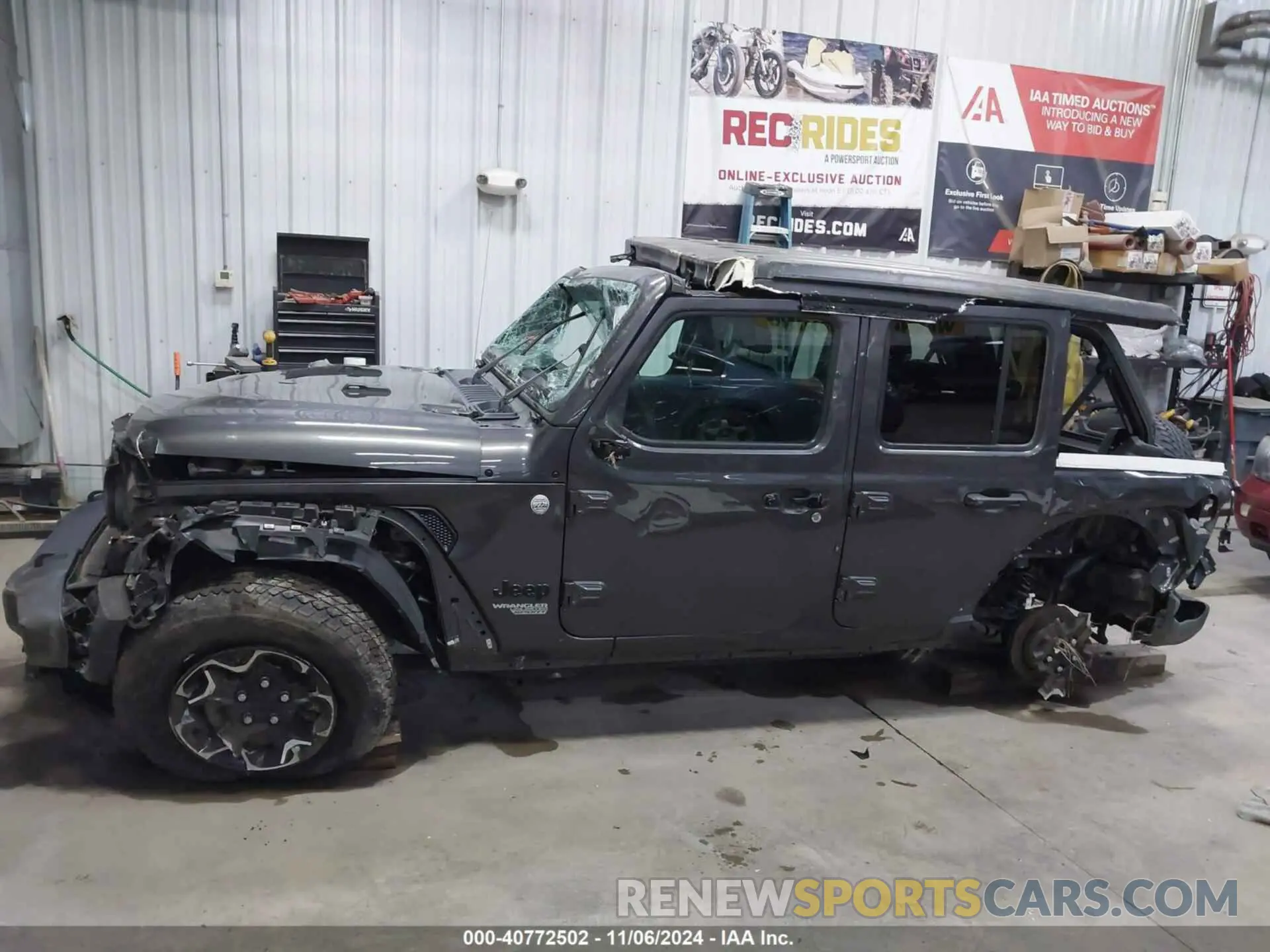 6 fotografías del automóvil dañado 1C4HJXDN6MW724339 JEEP WRANGLER UNLIMITED 2021