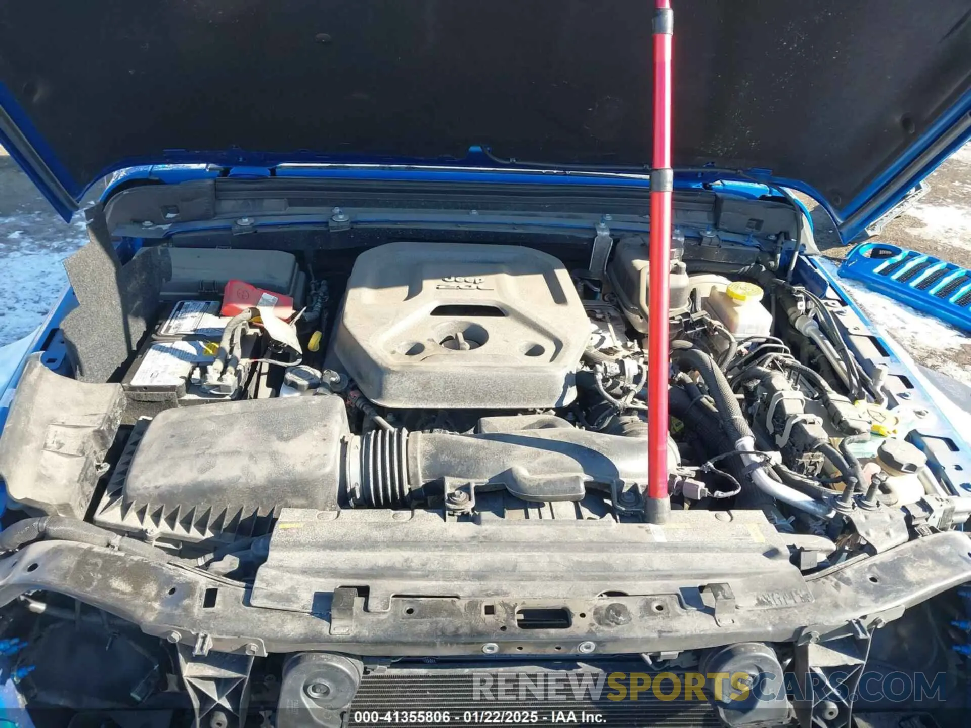 10 fotografías del automóvil dañado 1C4HJXDN6MW775307 JEEP WRANGLER UNLIMITED 2021
