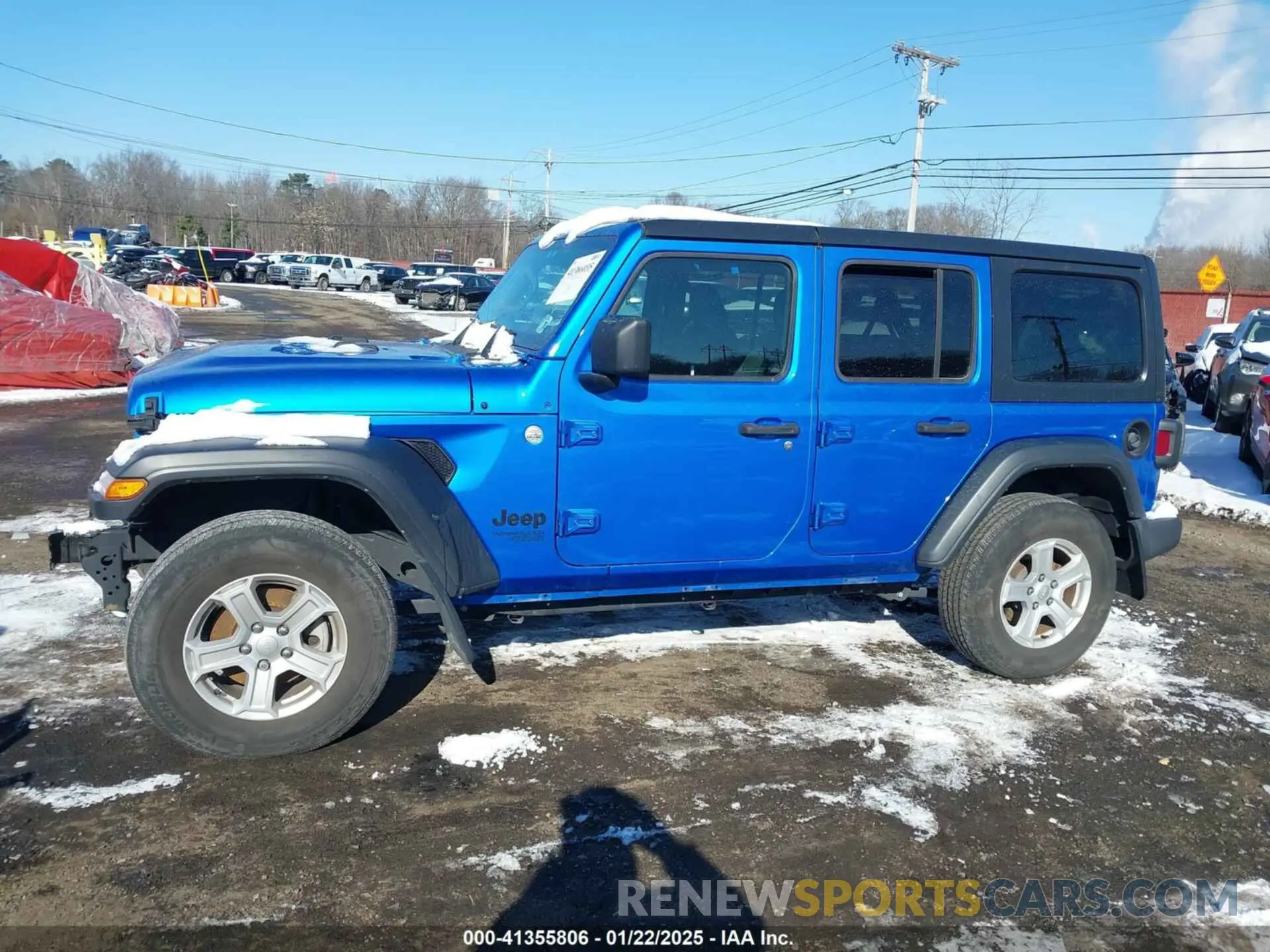 15 fotografías del automóvil dañado 1C4HJXDN6MW775307 JEEP WRANGLER UNLIMITED 2021