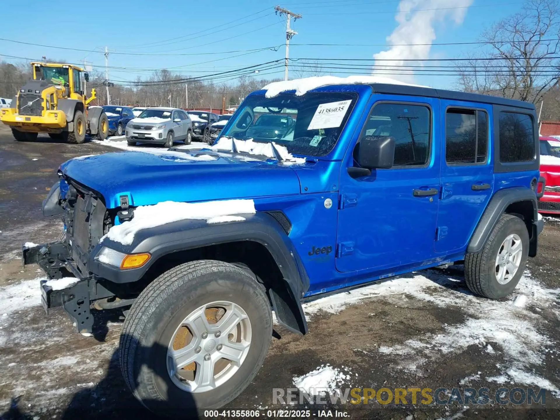 19 fotografías del automóvil dañado 1C4HJXDN6MW775307 JEEP WRANGLER UNLIMITED 2021
