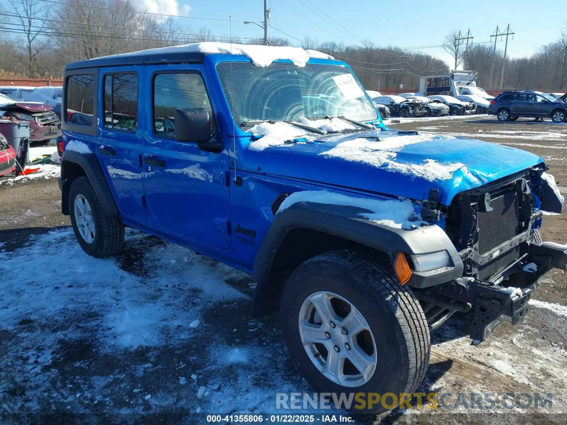 20 fotografías del automóvil dañado 1C4HJXDN6MW775307 JEEP WRANGLER UNLIMITED 2021