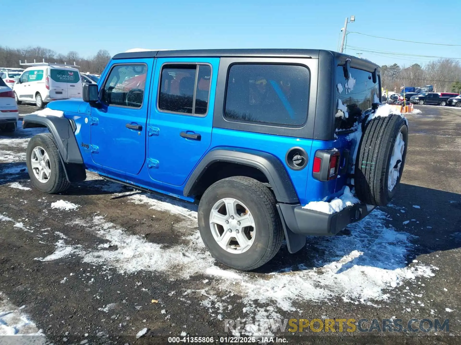 3 fotografías del automóvil dañado 1C4HJXDN6MW775307 JEEP WRANGLER UNLIMITED 2021