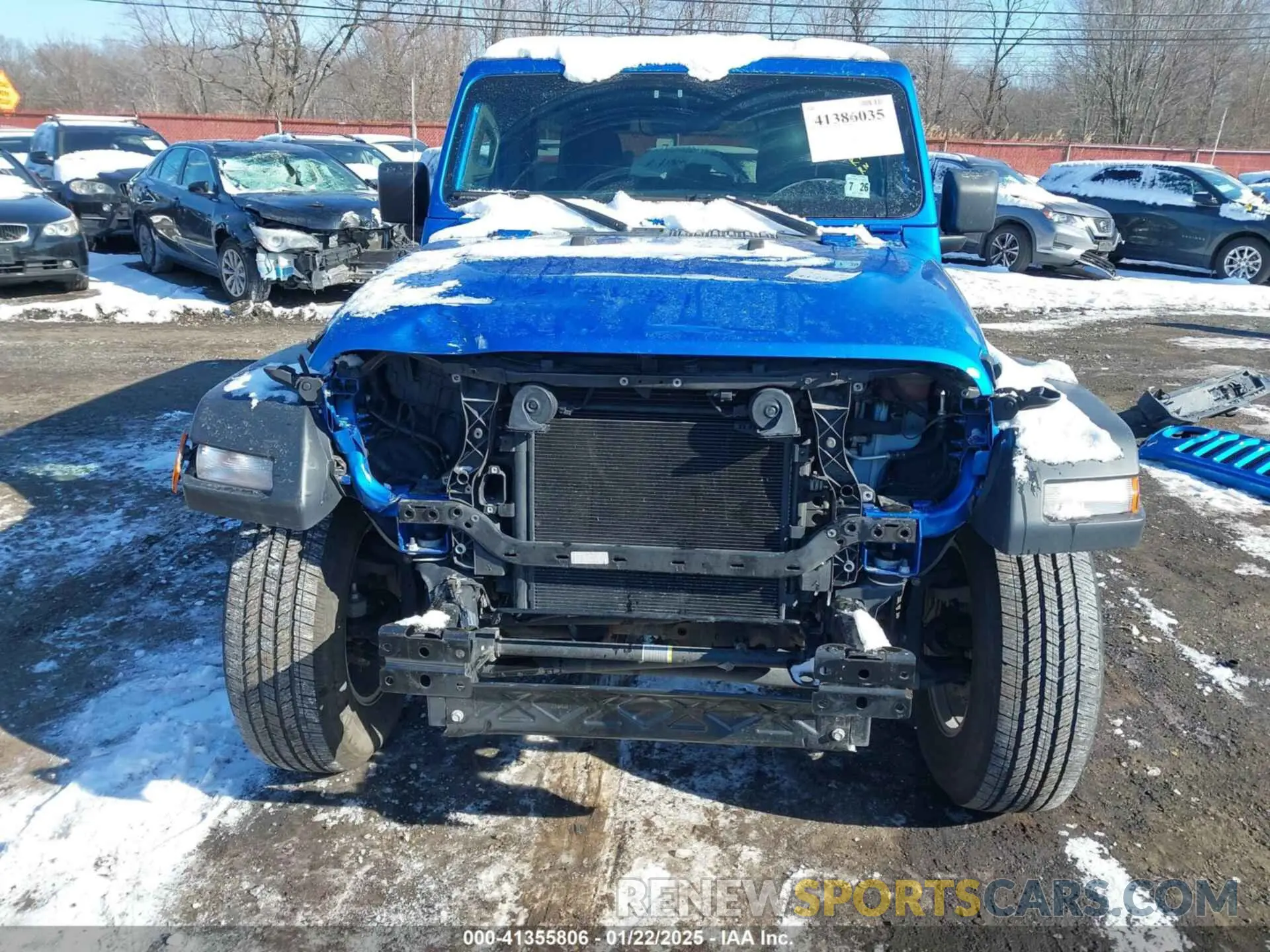 6 fotografías del automóvil dañado 1C4HJXDN6MW775307 JEEP WRANGLER UNLIMITED 2021