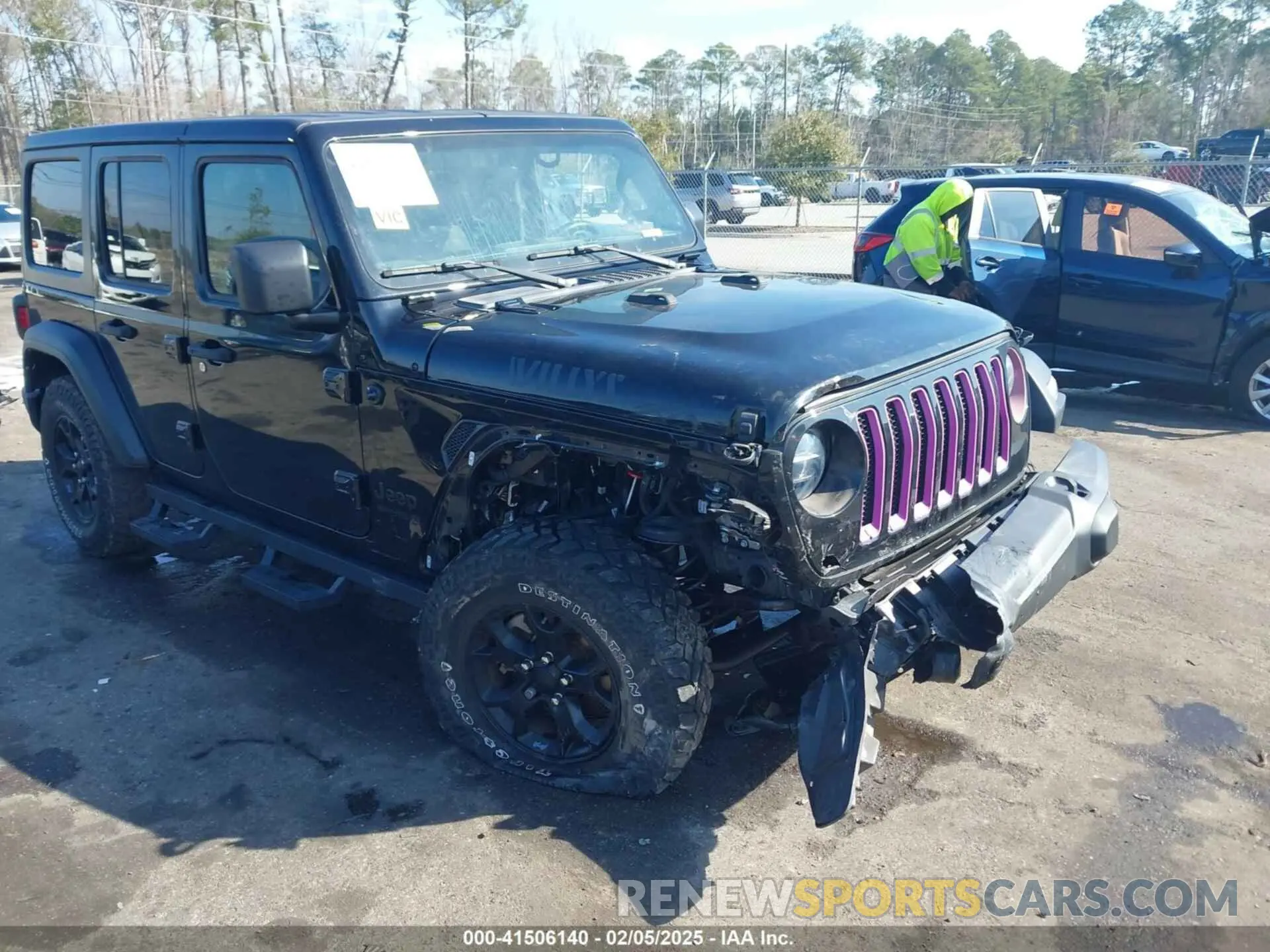 1 fotografías del automóvil dañado 1C4HJXDN6MW812565 JEEP WRANGLER UNLIMITED 2021